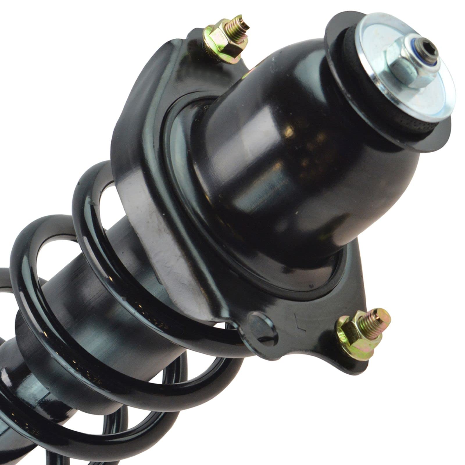 Trq Rear Left Complete Strut & Coil Spring Assembly Drivers Side Compatible With 2010 Pontiac Vibe 2009-2010 Toyota Corolla 2009