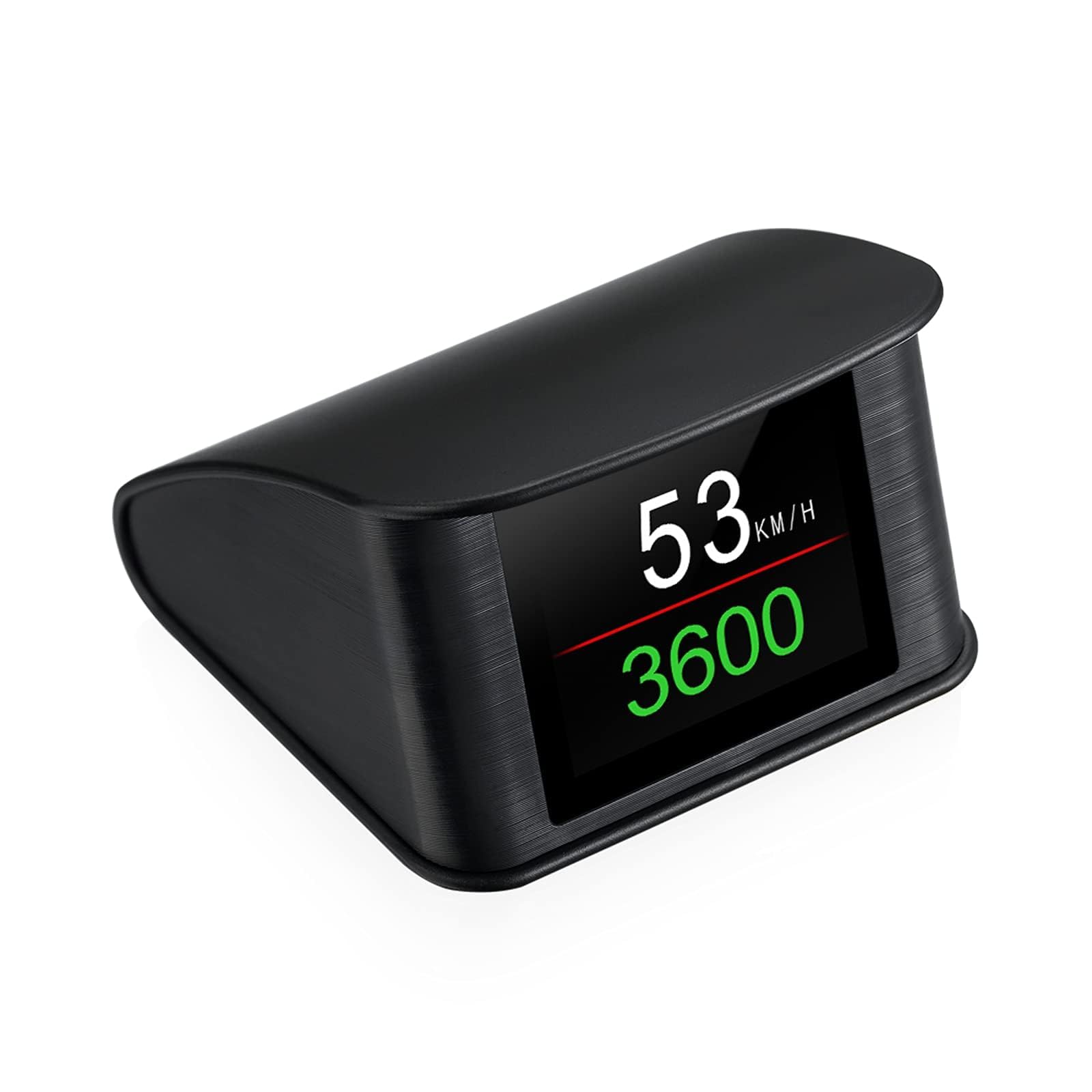 AZIJYV P10 obd2 Gauge Display Car Speedometer OBD2 Heads up Display for Cars with RPM, Water Temperature, Voltage, Fuel Consumpt