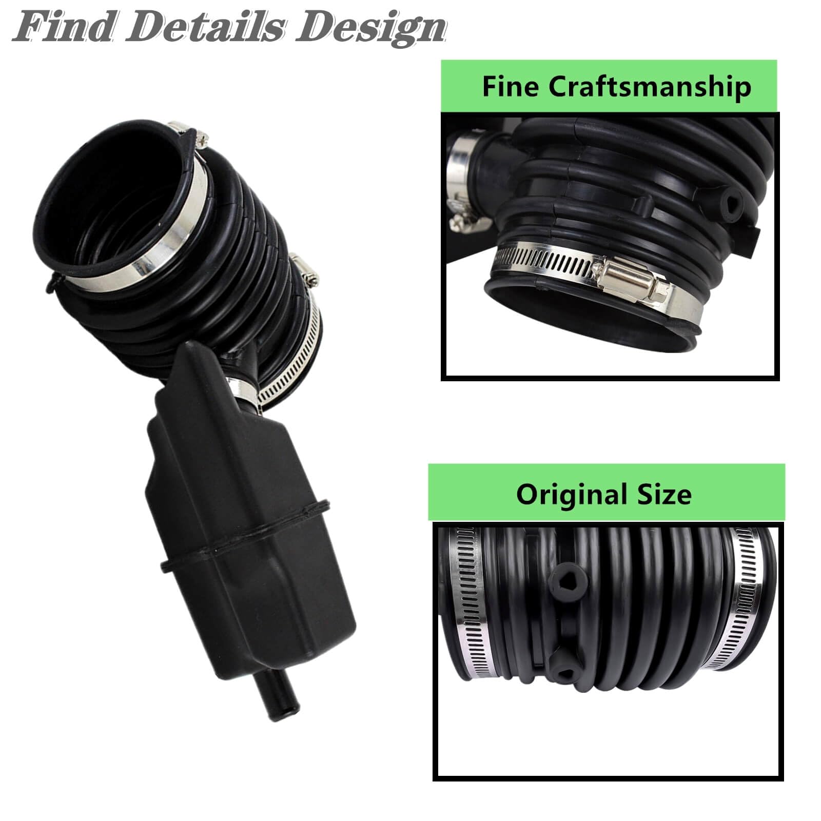 Engine Air Intake Hose 16576-3JA0A, For Nissan Murano 2015-2023 Pathfinder 2013-2016,For Infiniti QX60 2014-2016 JX35 2013,Air M