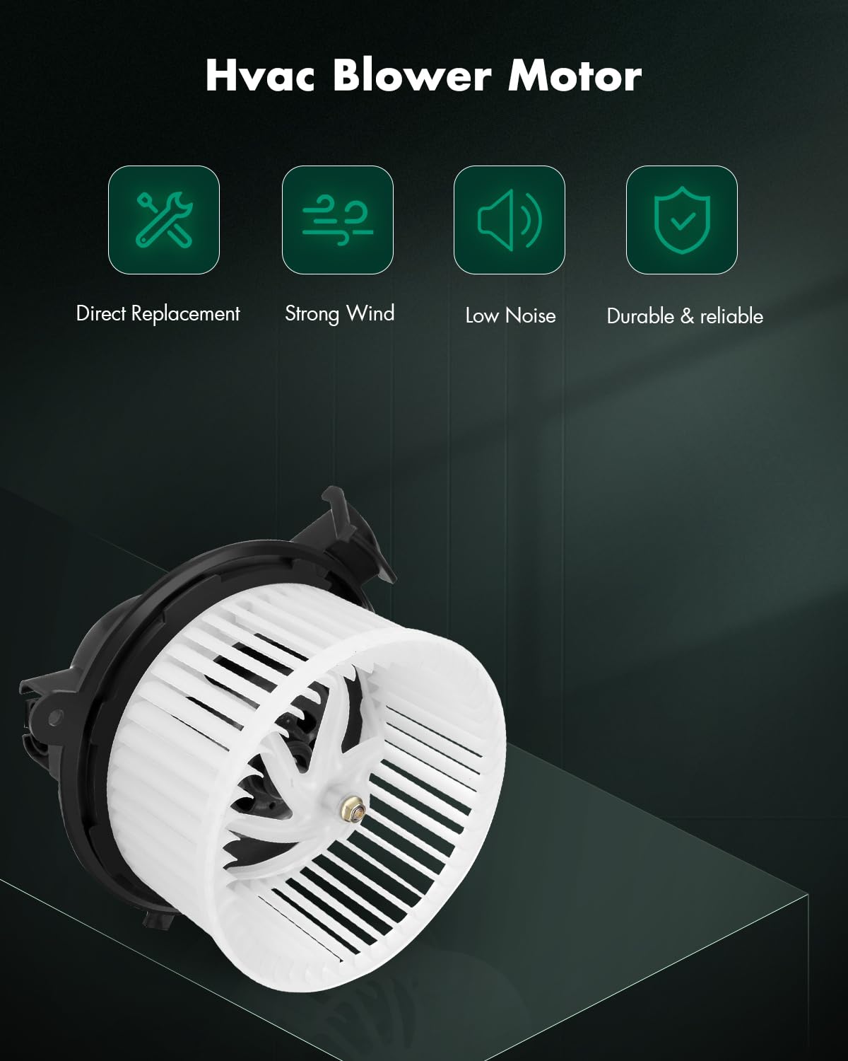 Scitoo 700236 Front Hvac Blower Motor With Fan Cage For Buick 2008-2012,For Chevy 2007-2012,For Gmc 2007-2012,For Saturn 2007-20