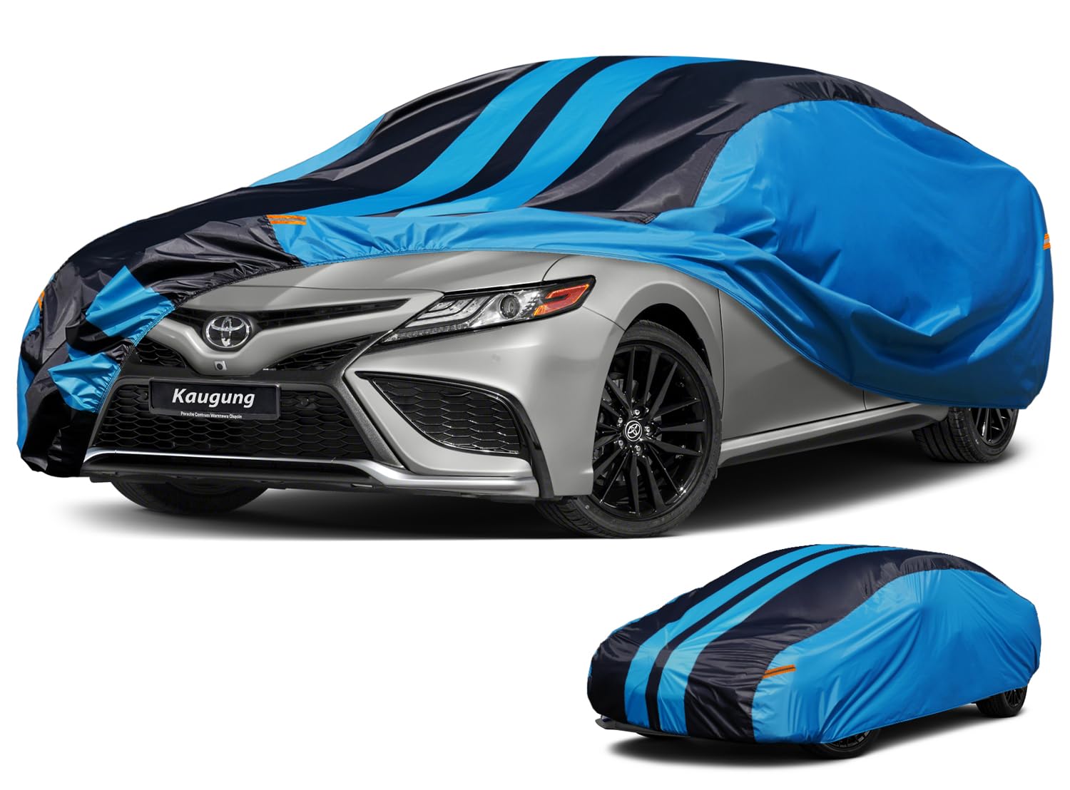 Kaugung Car Cover Waterproof Custom Fit Toyota Camry(1991-2025), Full Exterior Cover For Automobiles Lightweight Resistant Outdo