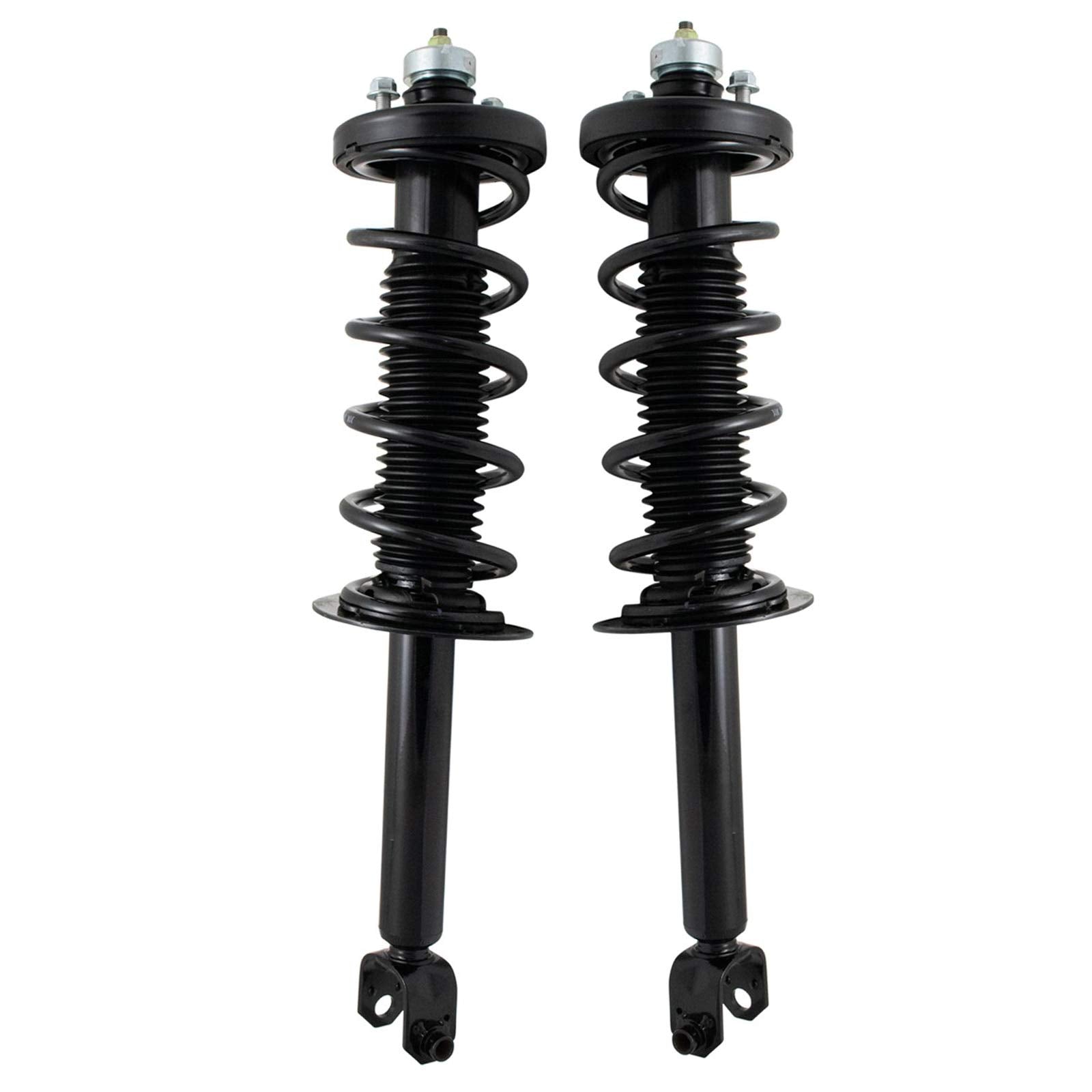 Trq Rear Shock & Spring Strut Assembly Set Driver & Passenger Side Compatible With 2013-2017 Honda Accord