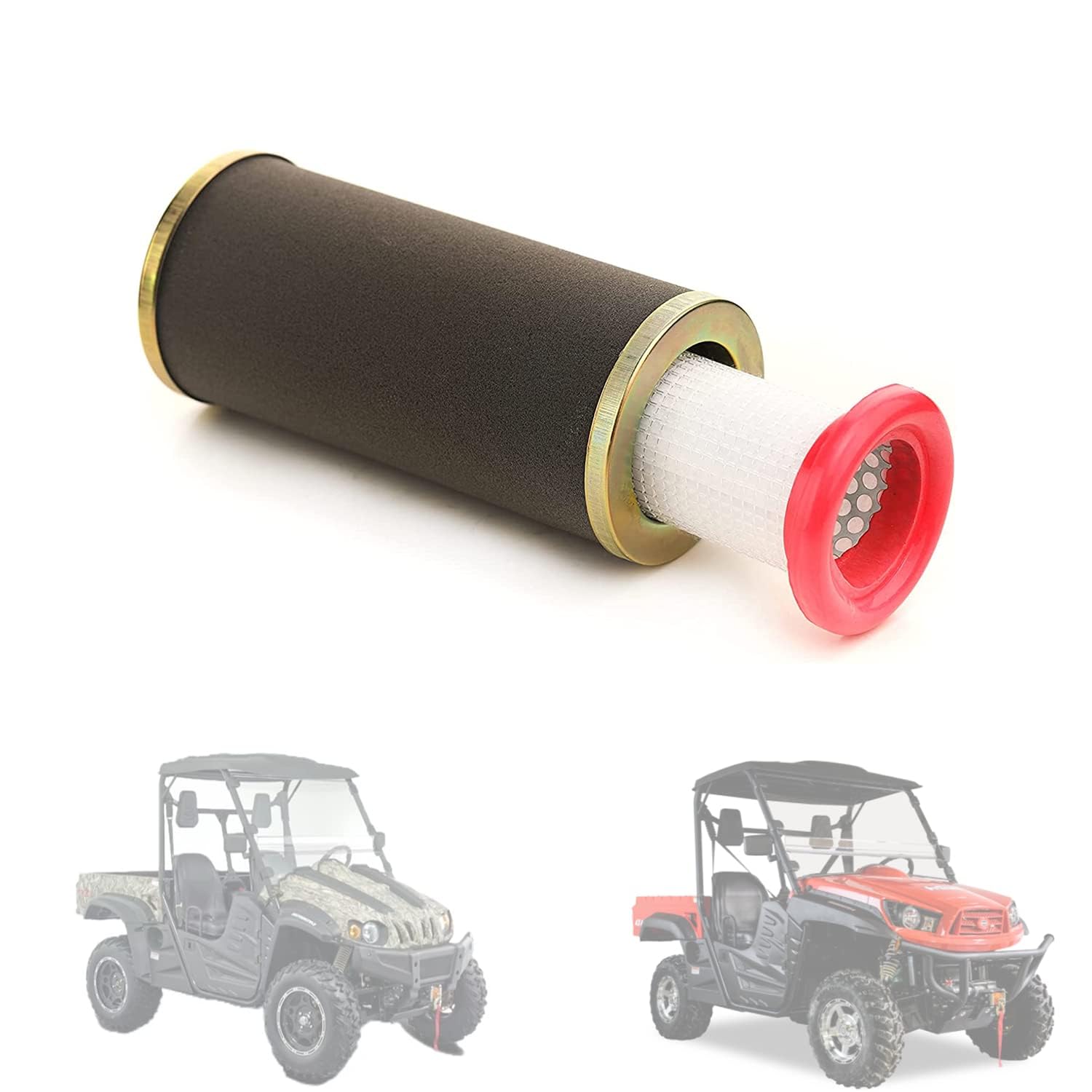 Chikia Hisun 500 Air Filter Replacement For Hisun Utv 500 700 Massimo Msu 500 700,Axis 500 700,Outfitter 500 700 Ut500 Ut700,Bennche Bighorn 500 700,Challenger 500 700 Parts(Not Fits Tboss)