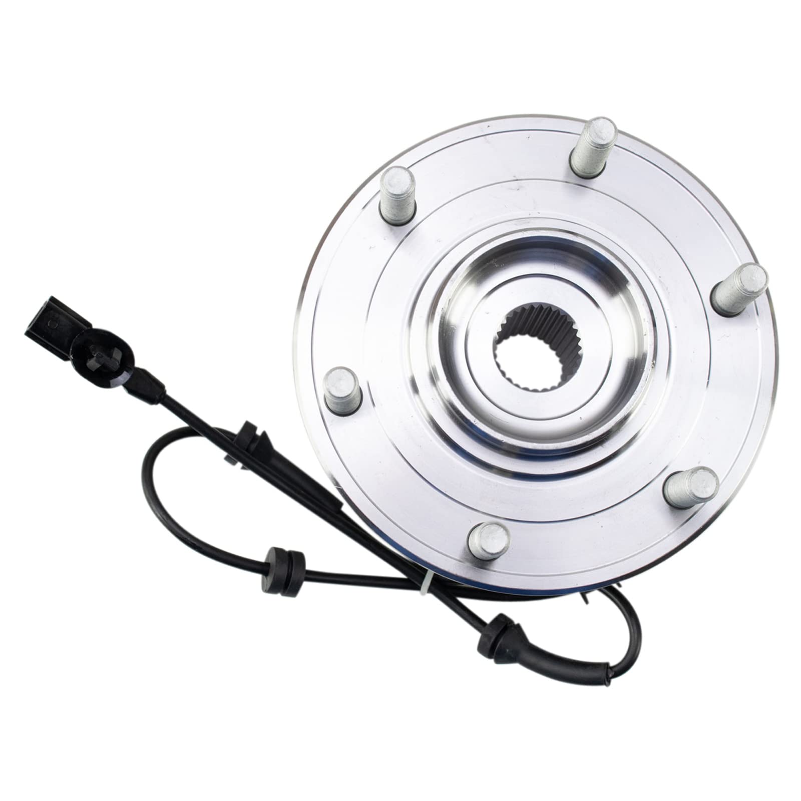 Trq Front Wheel Bearing & Hub Assembly 4Wd Compatible With 2017-2023 Nissan Titan