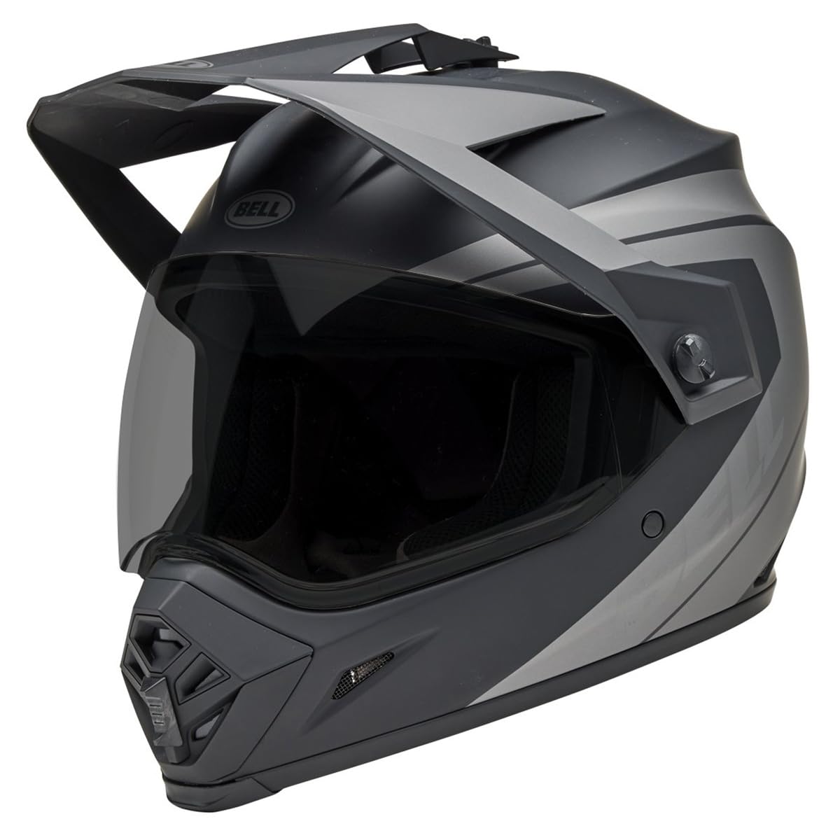 Bell Mx-9 Adventure Mips Dirt Helmet (Matte Blackout Black/Gray - Xxx-Large)