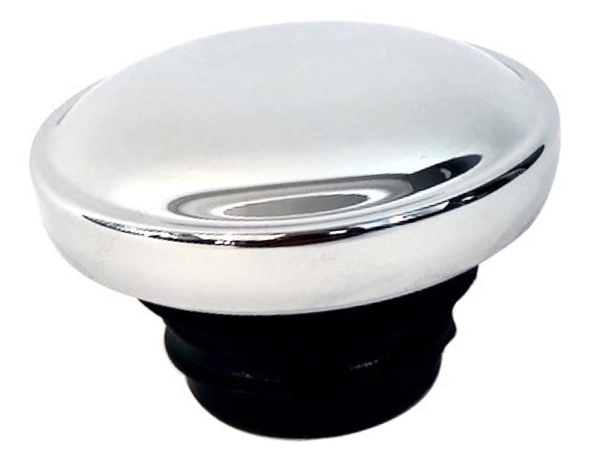 Screw-in Ratcheting Chrome Vented Gas Cap Motorcycle Tank Sportster Bobber Harley Davidson Dyna Chopper Fuel Caps Bike OEM 61272