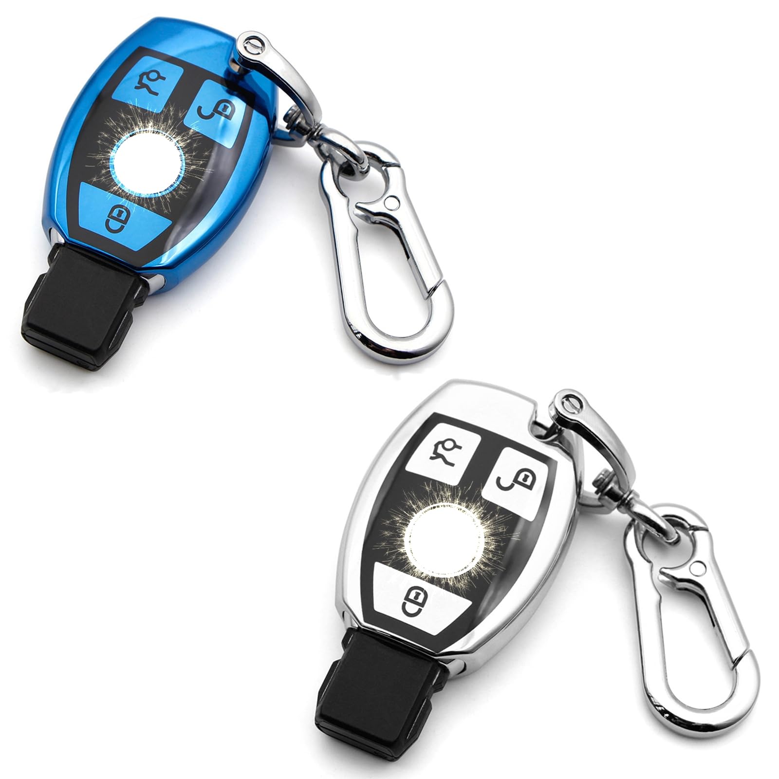 Creativity New Soft Tpu Car Smart Key Case Suitable For Mercedes Benz Cls Cla Clk G Gl R Slk Amg A B C Cl S Sl M Ml Class Auto C