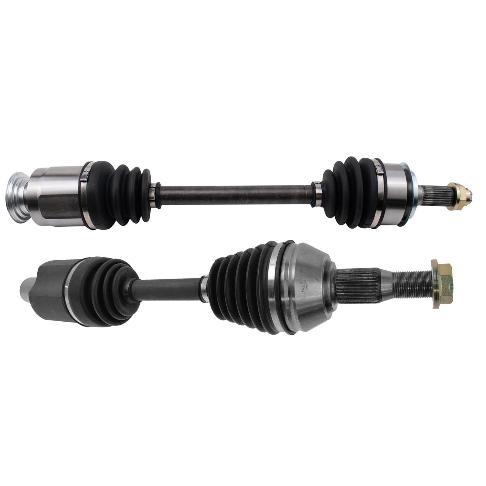 TRQ Front CV Axle Shaft Assembly Set Compatible with 14-15 Honda Civic