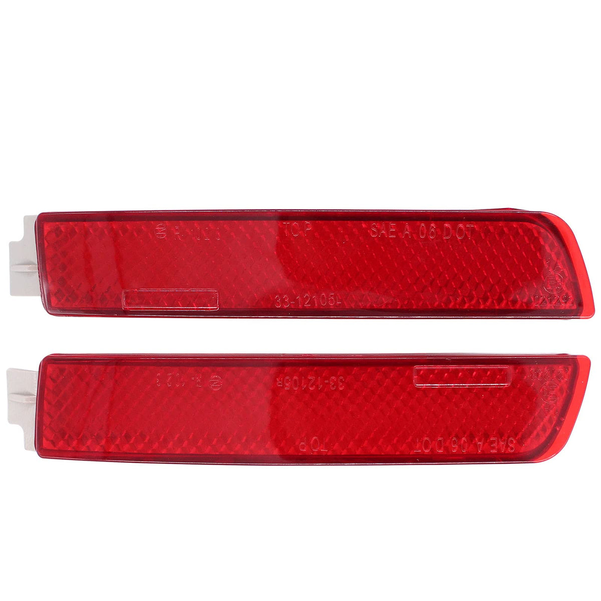 Applianpar Rear Bumper Reflector Cover For Nissan Kicks 2018-2023, Murano 2009-2014, Quest Juke 2011-2017, Rogue 2021-2023, Sentra 2013-2019, Infiniti Fx35 Fx50 2009-2013, Qx70 2014-2017