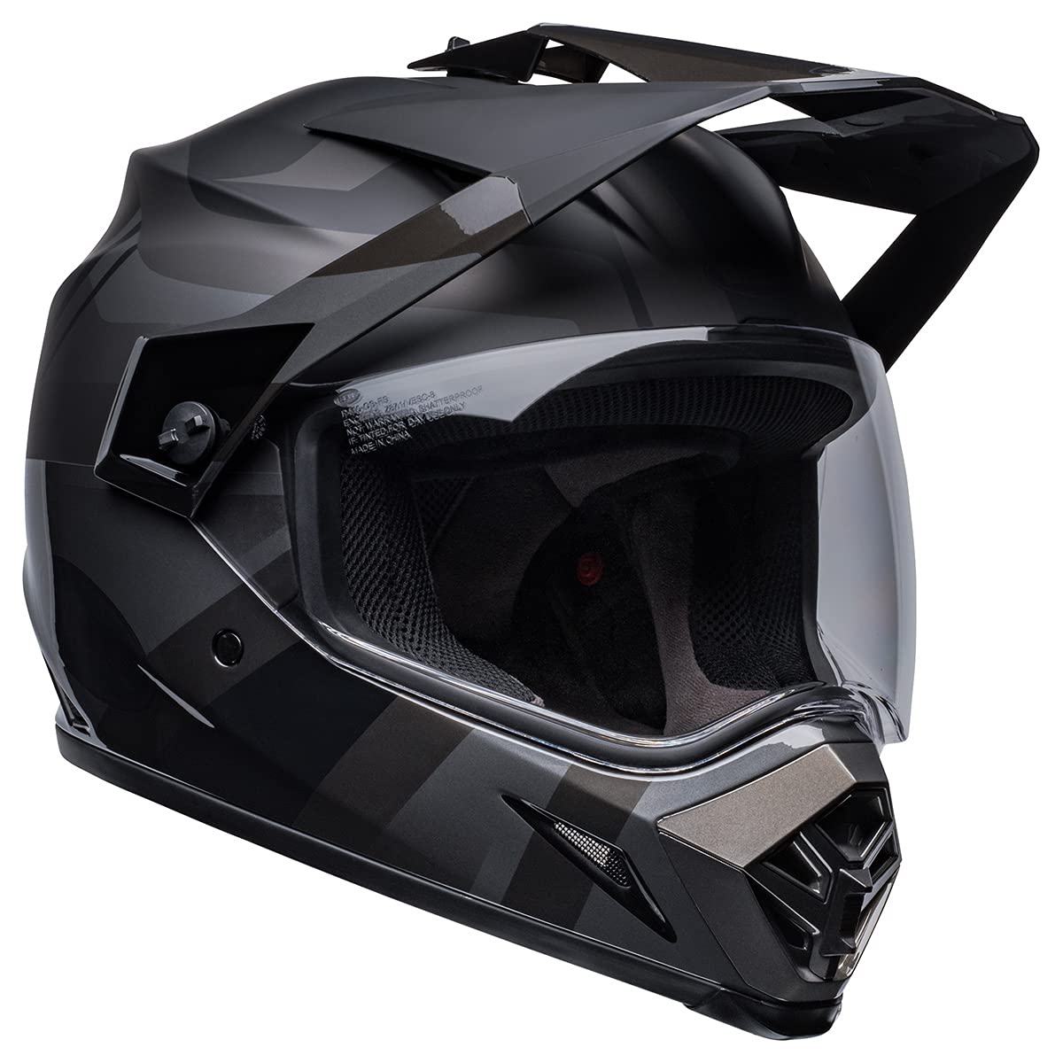 Bell Mx-9 Adventure Mips Dirt Helmet (Marauder Matte/Gloss Black - Medium)