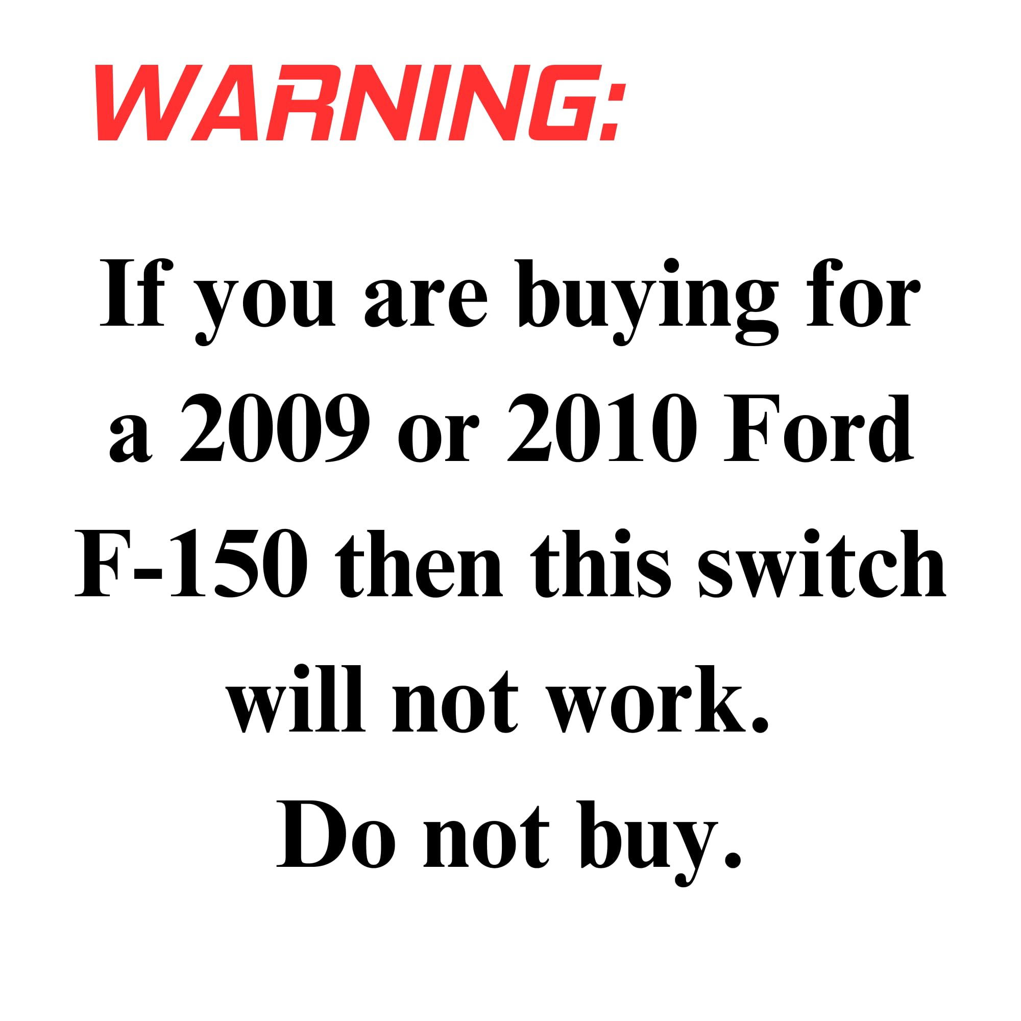 Switchdoctor Window Master Switch For 2011-2014 Ford F-150