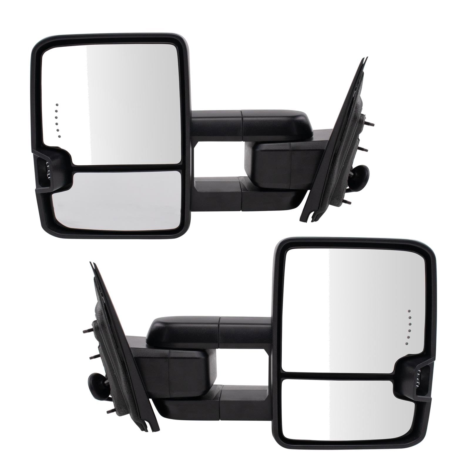 Trail Ridge Mirror Set Compatible With 2015-2019 Chevrolet 2015-2019 Gmc