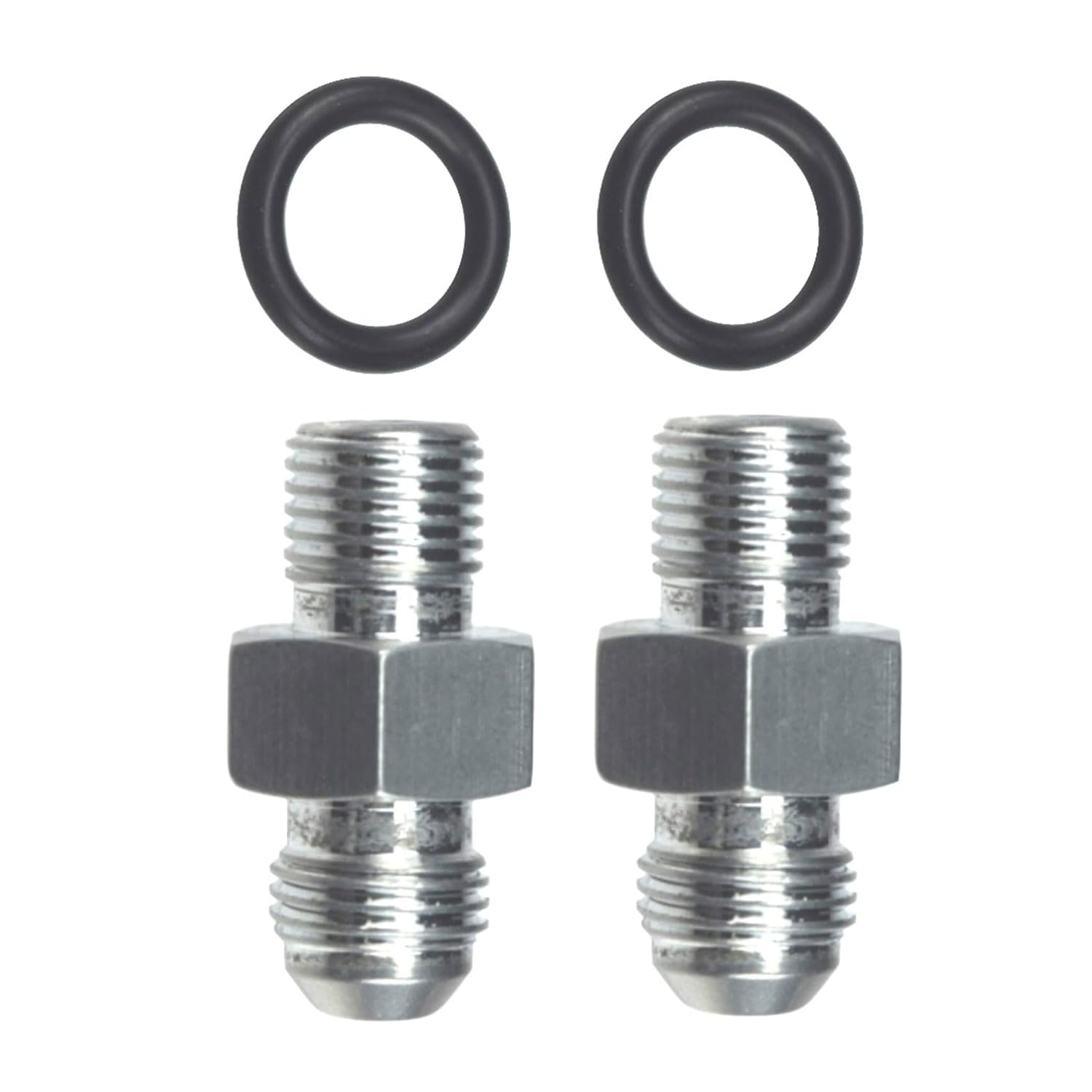 ICT Billet - Transmission Adapter Fittings Front and Rear -6AN Flare to 1/4'' NPSM TH350 TH400 4L60E 700R4 200-4R TR6060 AOD 4R1