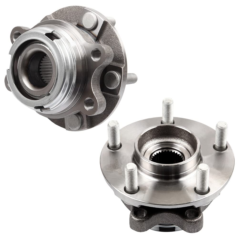 ECCPP Wheel Hub and Bearing Assembly Front 513296 fit for Infiniti Jx35 2013, Qx50 2019, Qx60 2014 5 Lugs Wheel Bearing Hubs wit
