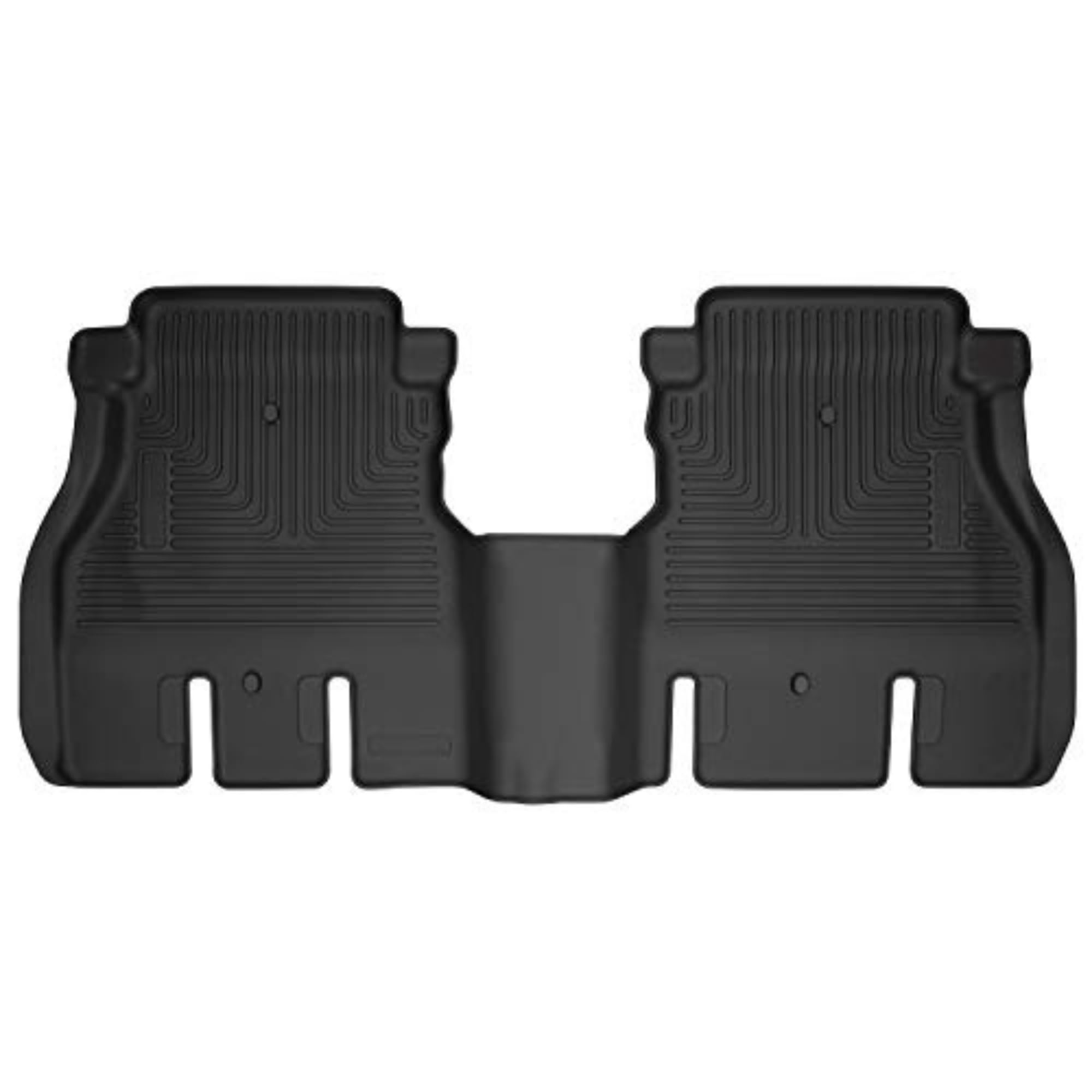Husky Liners Weatherbeater Floor Mats | Fits 2019-2025 Jeep Wrangler (Jl), Unlimited, 4-Door (Excludes 4Xe Models) | 2Nd Row, 1-