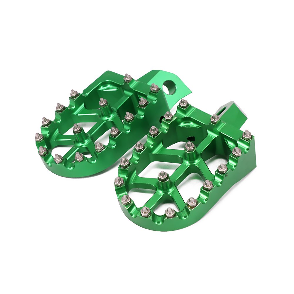 Anxin Footpegs Footrest Foot Pegs For Kdx200 1995-2005 Kdx200R 1997-2001 Kdx220R 2002-2005 Kdx250 1991-1994 Kx125 Kx250 1988-199