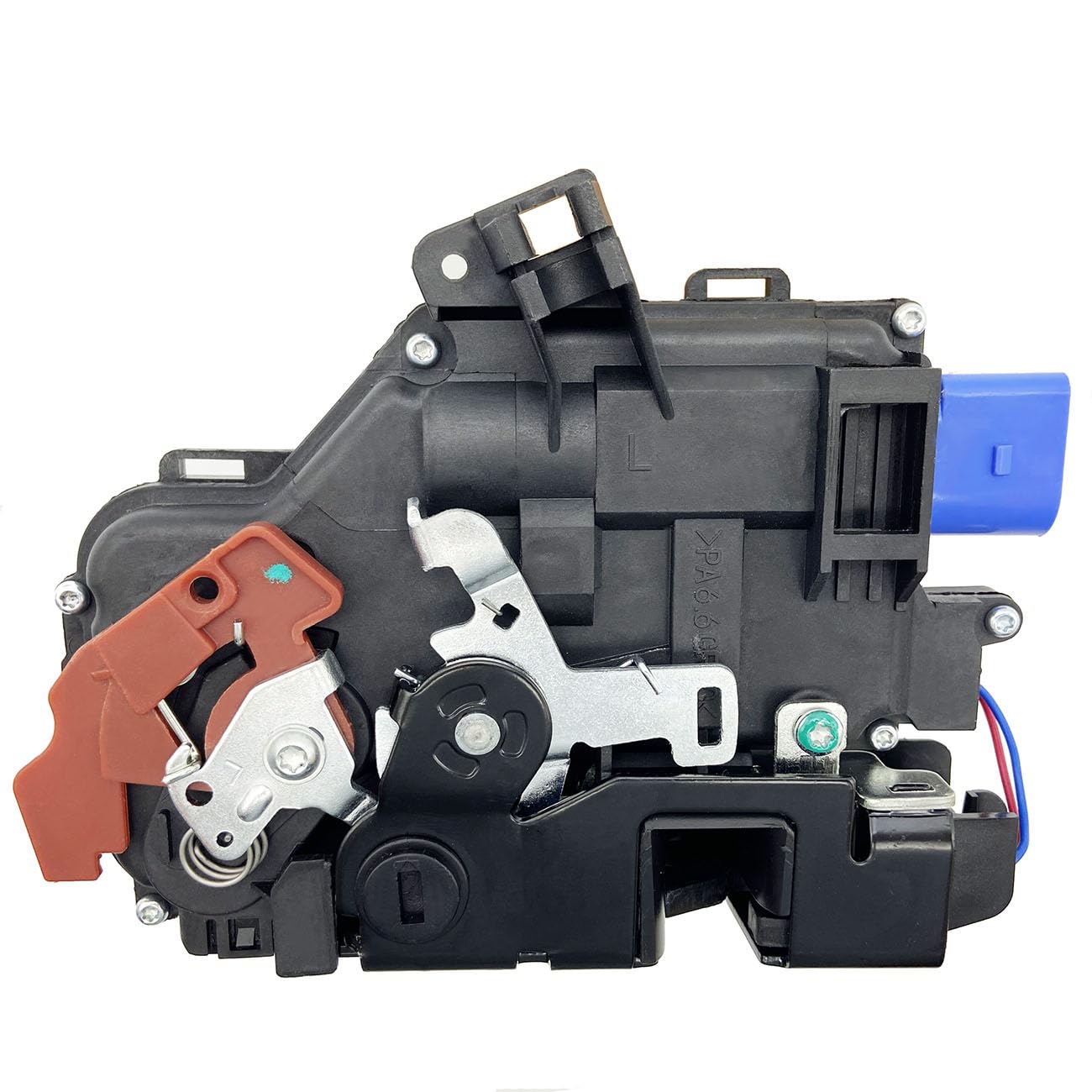 Cheriezing 7L0839015D Power Door Lock Latch Actuator Rear Left Driver - Compatible With 2002-2010 Cayenne, 2002-2009 Vw Phaeton, 2003-2010 Touareg - 7 Pin # 3D4839015A