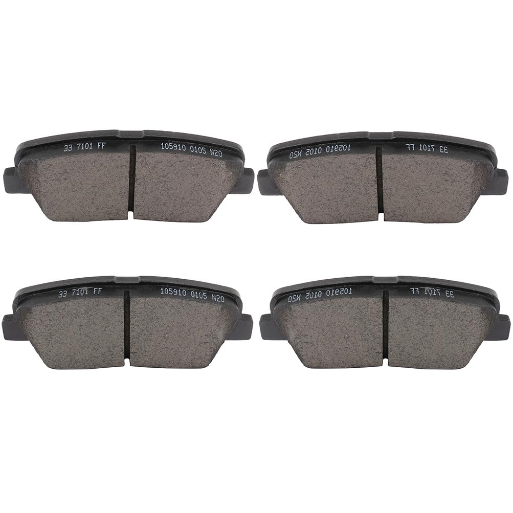 Scitoo D1284 Rear Ceramic Brake Pads Sets Fit For Hyundai Entourage/Genesis/Genesis Coupe,For Kia Borrego 2009-2011,For Kia K900