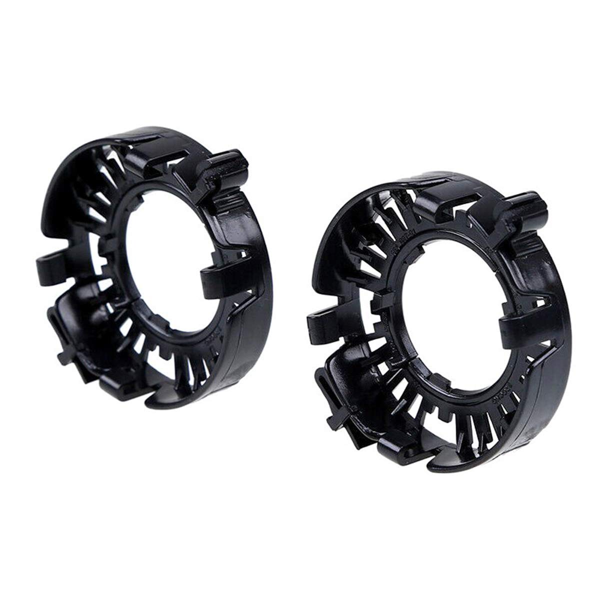O-NEX 2x D1S D3S HID Xenon Bulb Adapter Headlight Retainers Clip Ring Holders Compatible for Mercedes-Benz Cadillac BMW Audi Bui