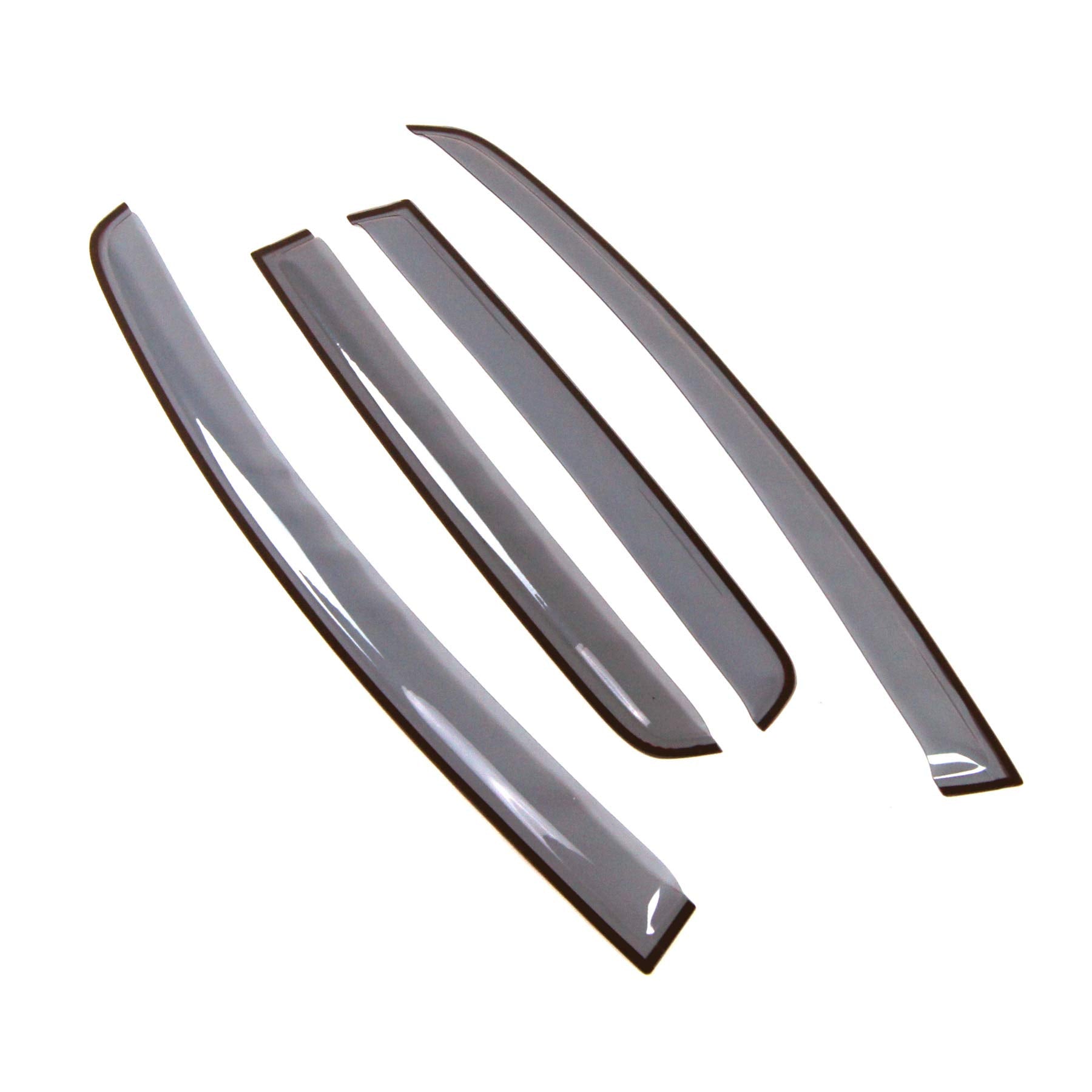 Car Window Rain Guard | Outside Mount Visors Auto Side Window Deflectors | Windows Visor Rain Shields Compatible With 2015-2016