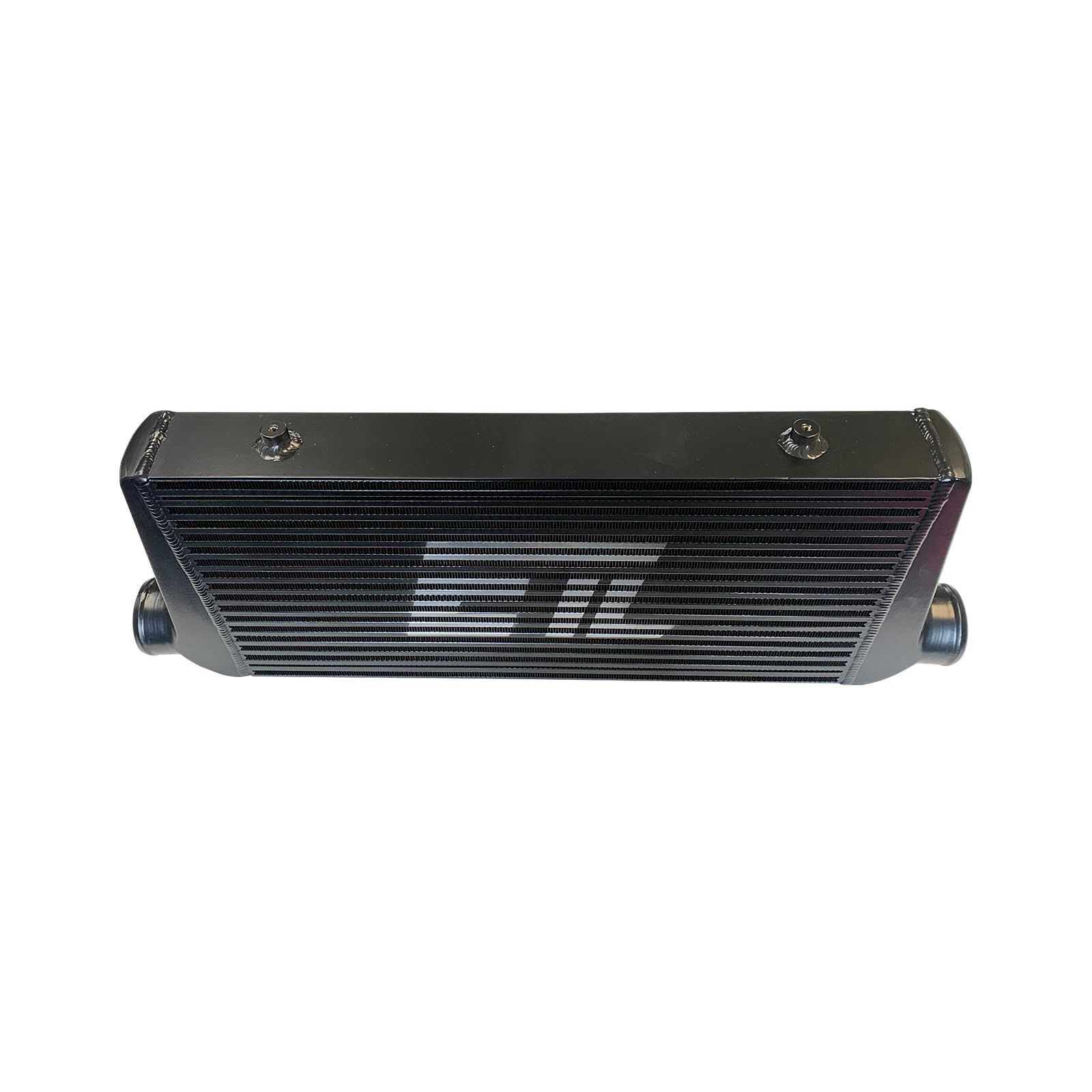 3 Inch Inlet/Outlet Diameter Universal Intercooler For Turbo Or Supercharger 31.00'W X 11.70'H X 3.00'T Black Color