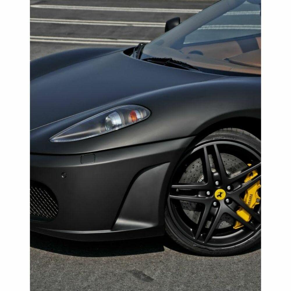 3M 1080 M12 Matte Black 5Ft X 5Ft (25 Sq/Ft) Car Wrap Vinyl Film