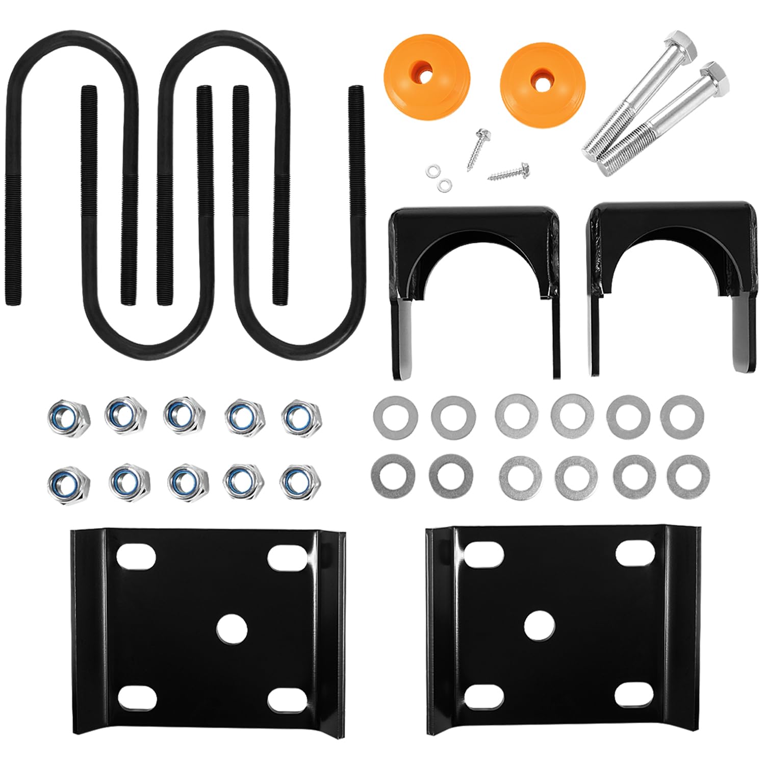 6' Rear Axle Flip Kit For Chevy Silverado Gmc C1500 1988-1998 Pickup Truck Lowering Drop Kit