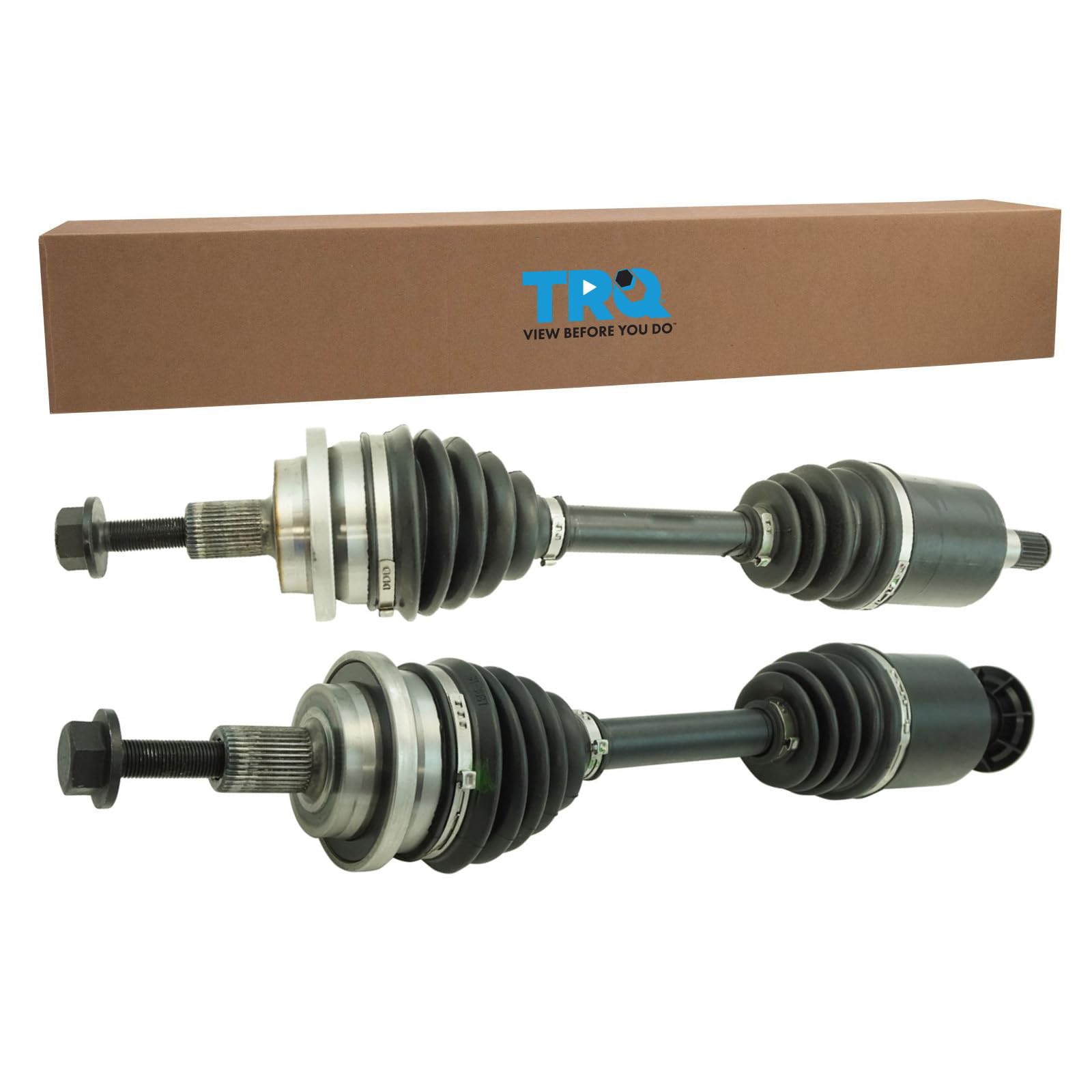 Trq Front Cv Axle Shaft Assembly Set Compatible With 2004-2005 Mercedes-Benz E320 2006-2009 E350 2004-2006 E500 2007-2009 E550