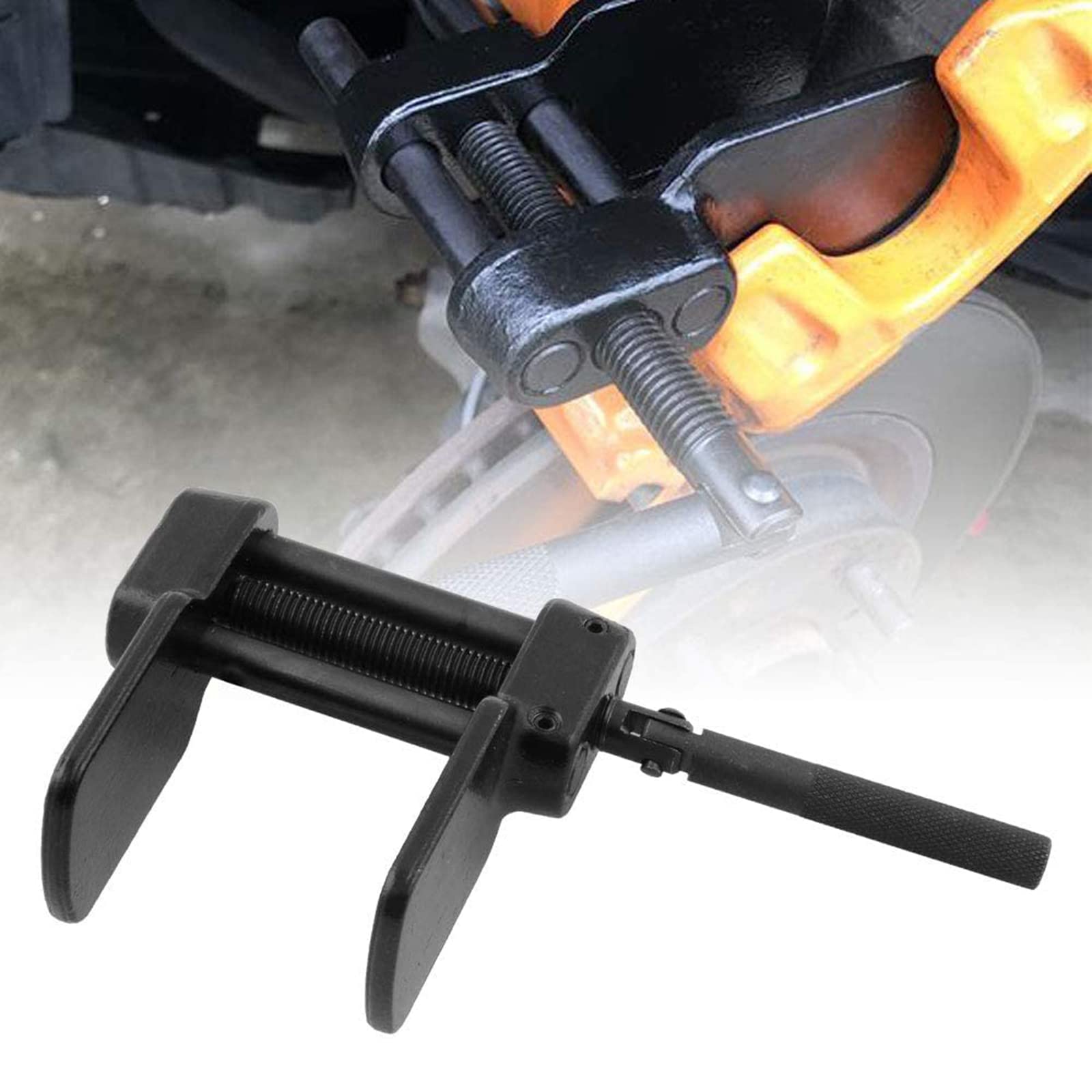 RULLINE Heavy Duty Brake Caliper Press Tool Disc Brake Pad Spreader Piston Compressor Tool Universal Fit compatible with Car Mot