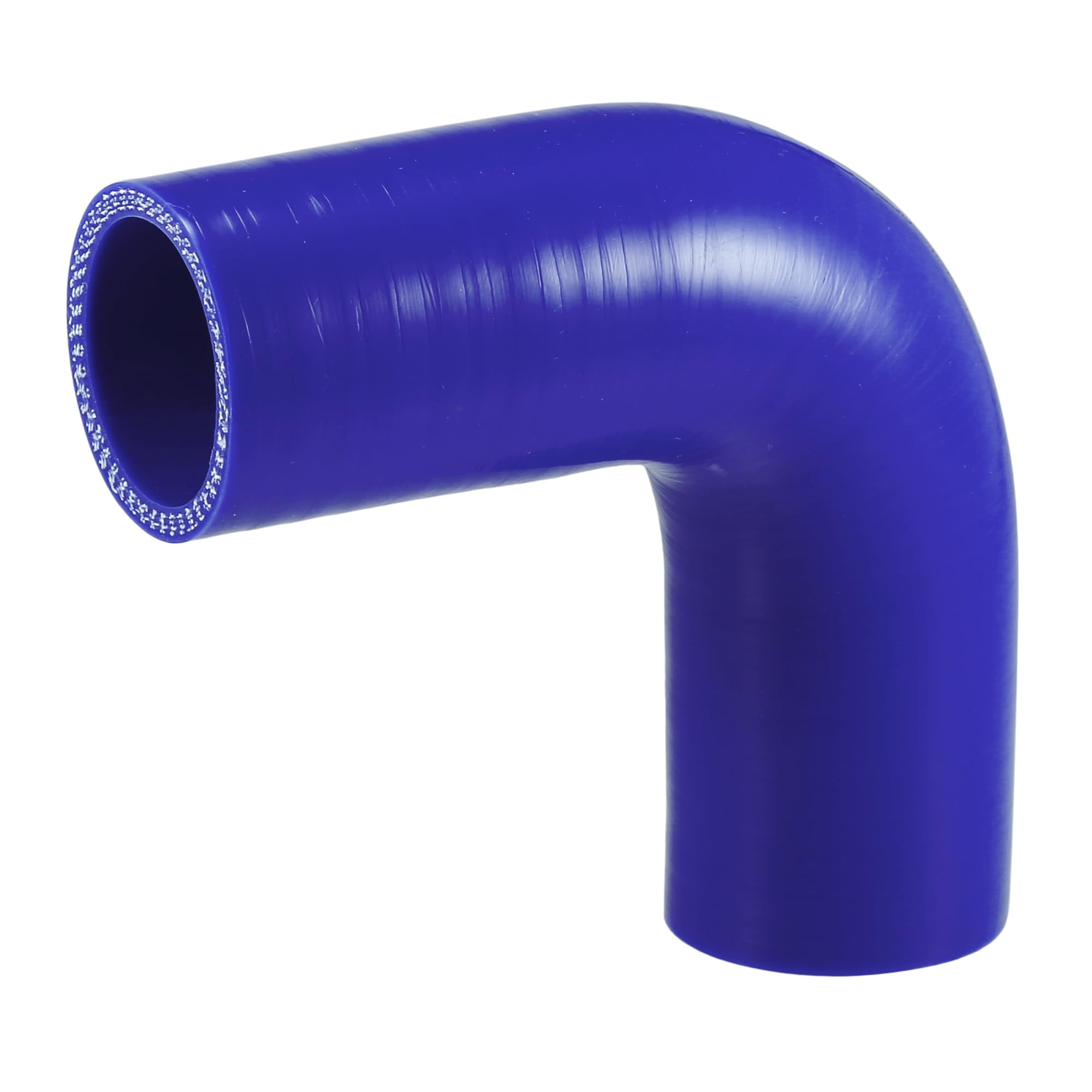 X AUTOHAUX 1 Pcs 38mm 1.50 ID 90mm 3.54 Length 90 Degrees Blue Car Silicone Hose Coolant Hose Universal