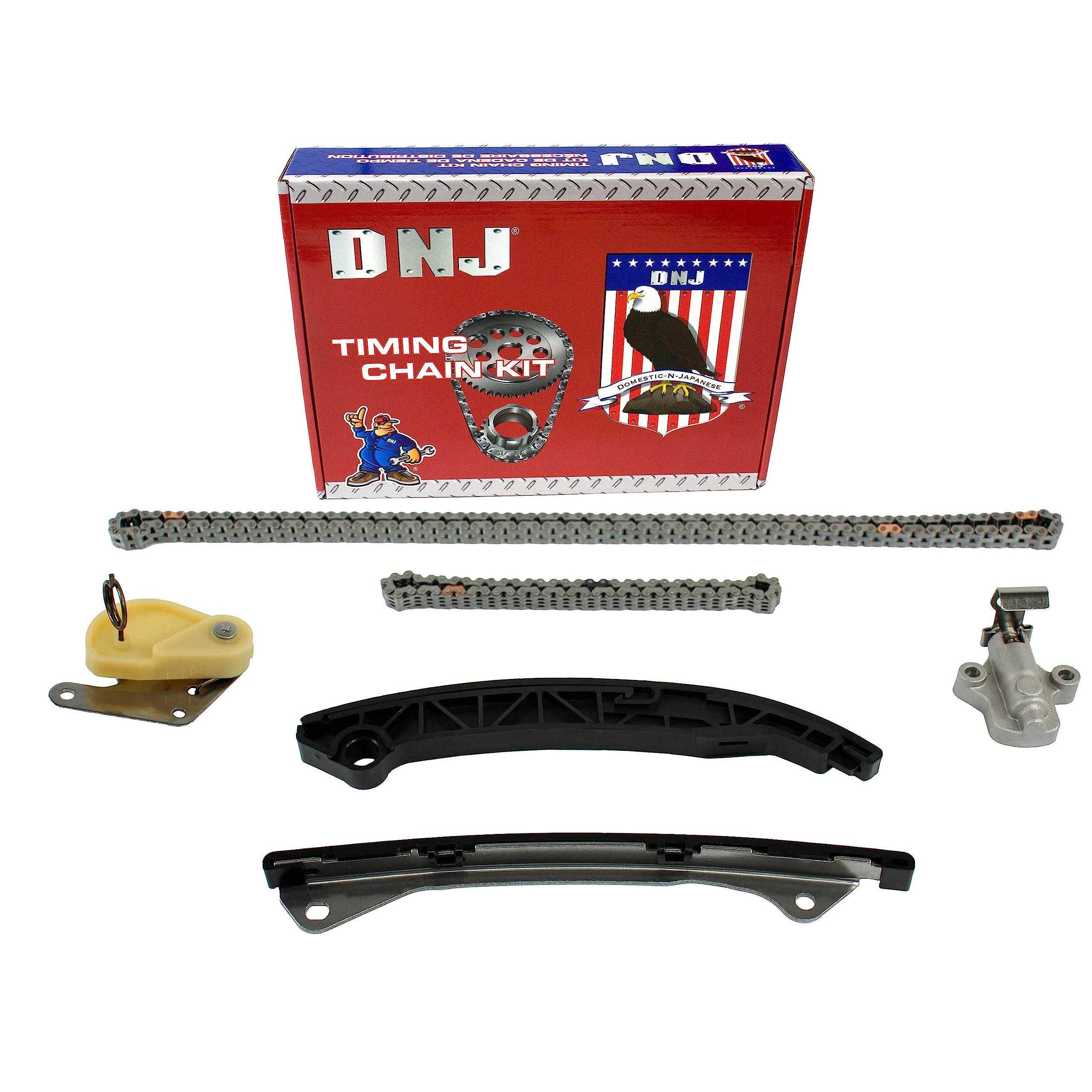 Dnj Tk678A Timing Chain Kit For 13-14 Nissan/Juke 1.6L L4 Dohc Turbocharged Mr16Ddt
