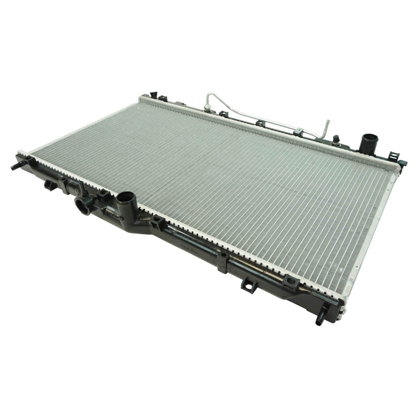 Trq Radiator Assembly Aluminum Core Compatible With 04-12 Mitsubishi Galant Cu2722 Cu2723 Cu2724
