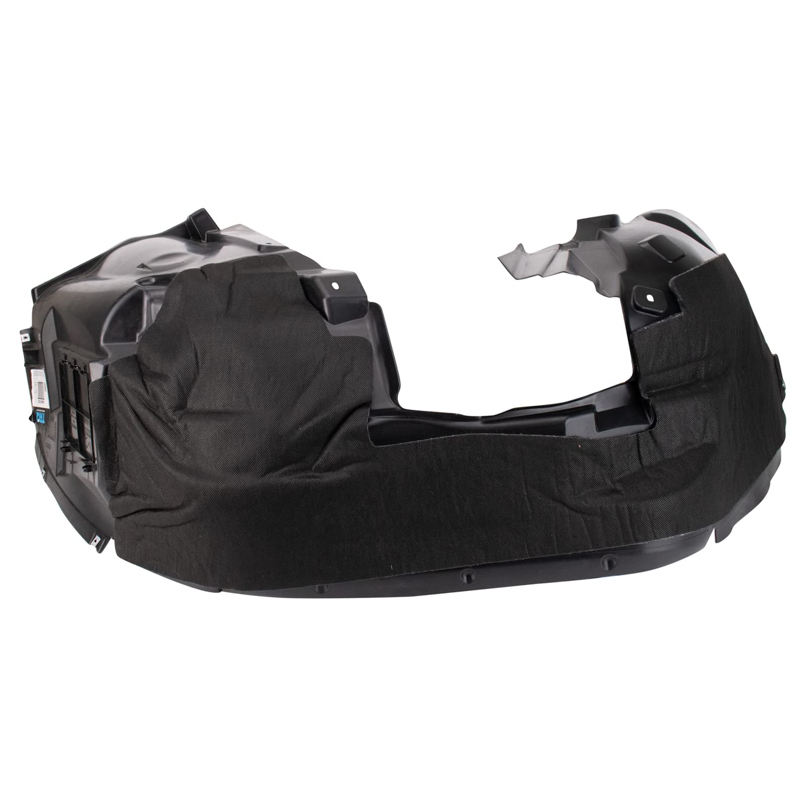 Trq Front Inner Fender Liner Set Compatible With 2019-2023 Jeep Renegade Ch1248216 Ch1249216