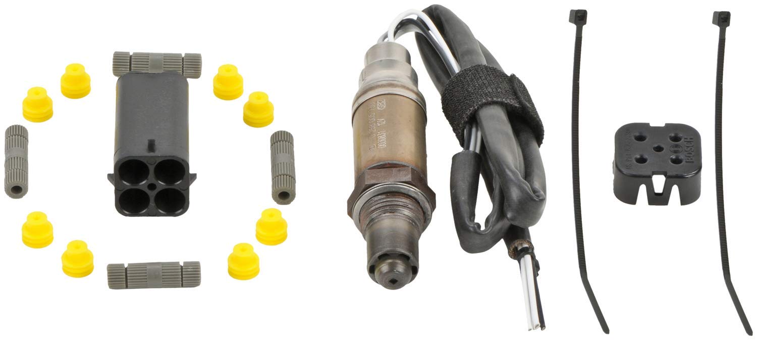 Bosch 15730 Premium Universal Fit Oxygen Sensor - Compatible With Select Acura, Audi, Buick, Cadillac, Chevrolet, Dodge, Gmc, Ho