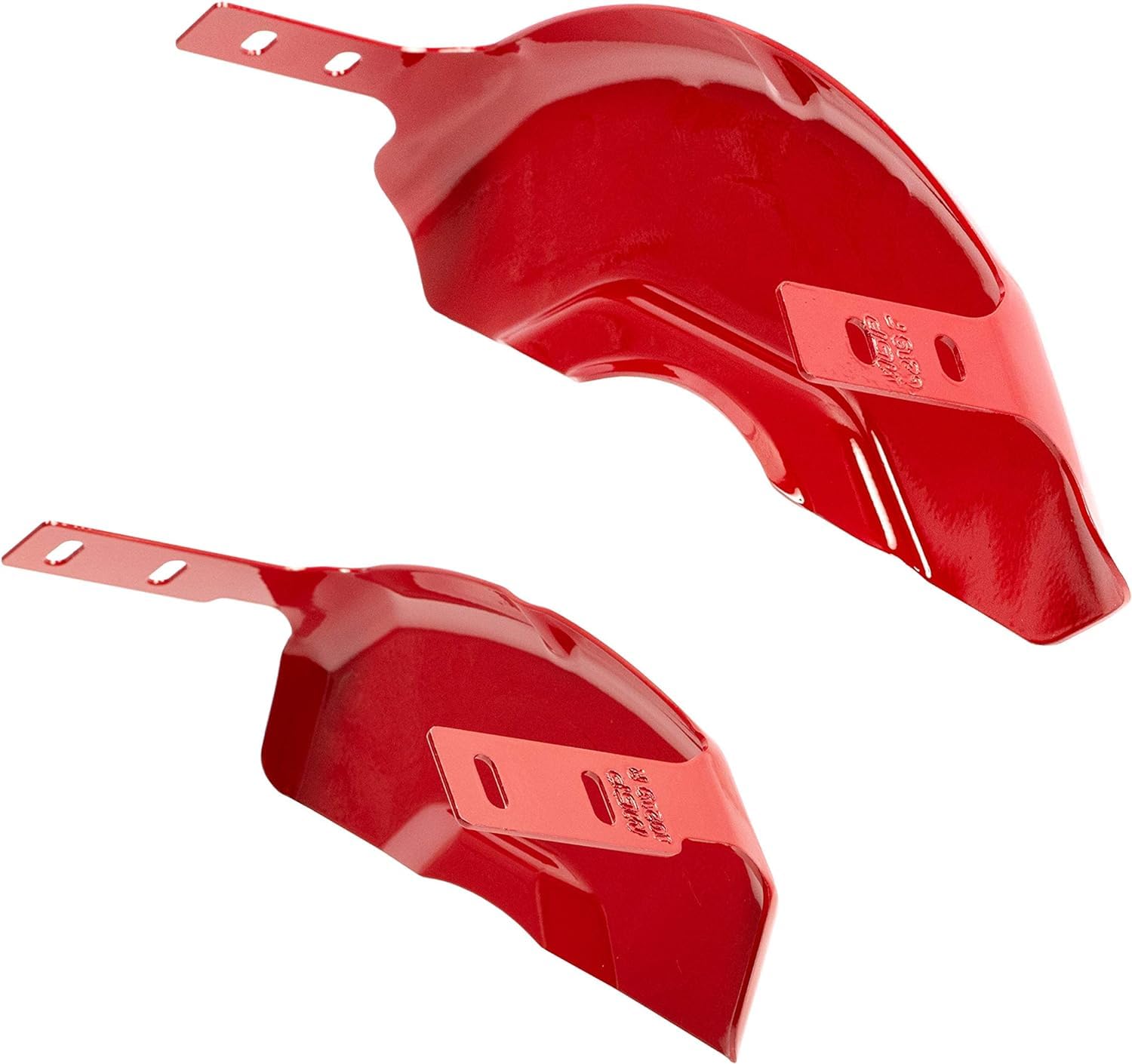 Mgp Caliper Covers - Brake Caliper Covers 2012-2020 Ford F-150 (2015-2020 W/Mechanical Park Brake) - Front And Rear Set - Red