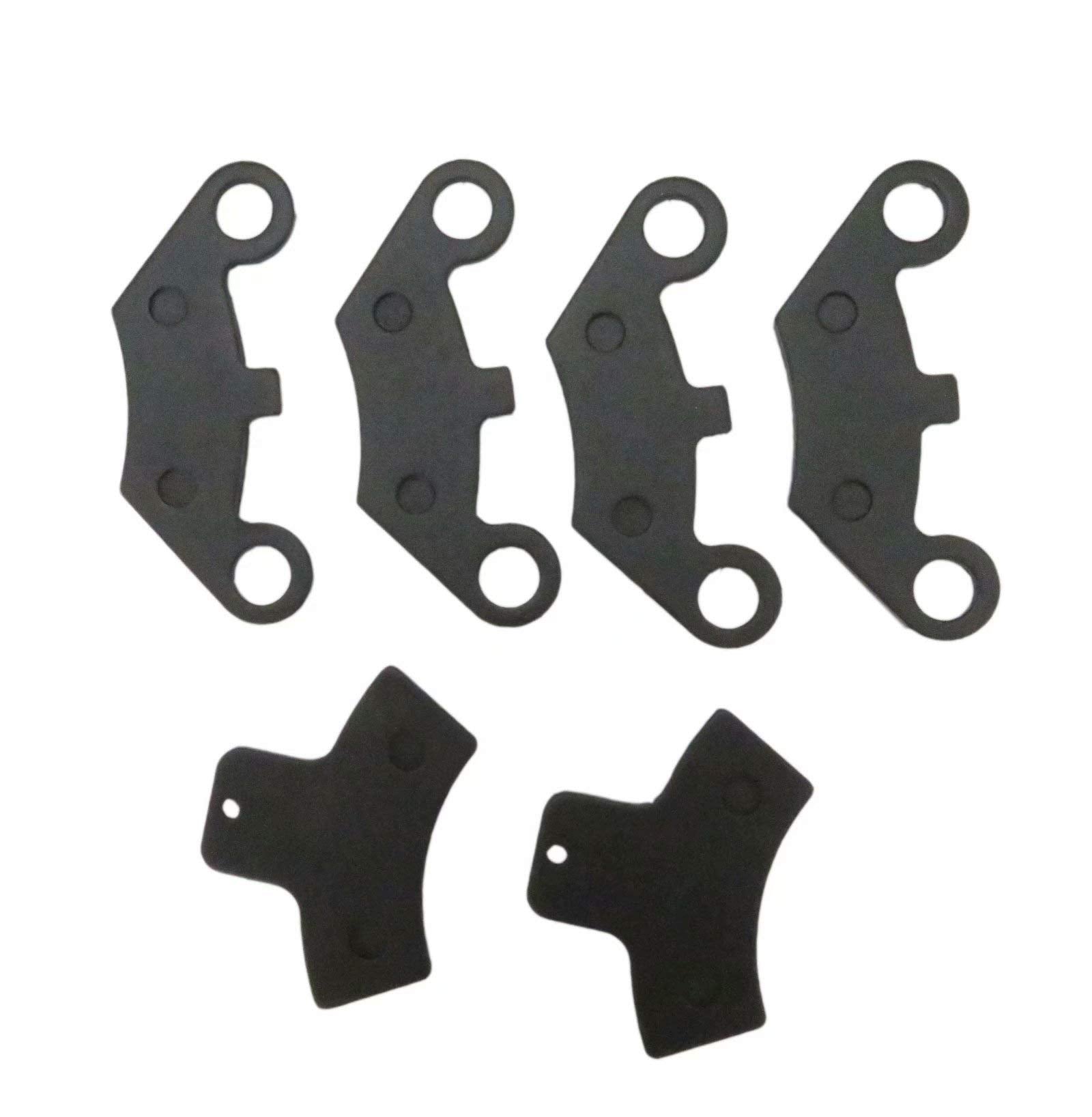 New Front & Rear Brake Pads For Polaris Atv Sportsman 500 4X4 Ho 1998 1999 2000 2001 2002