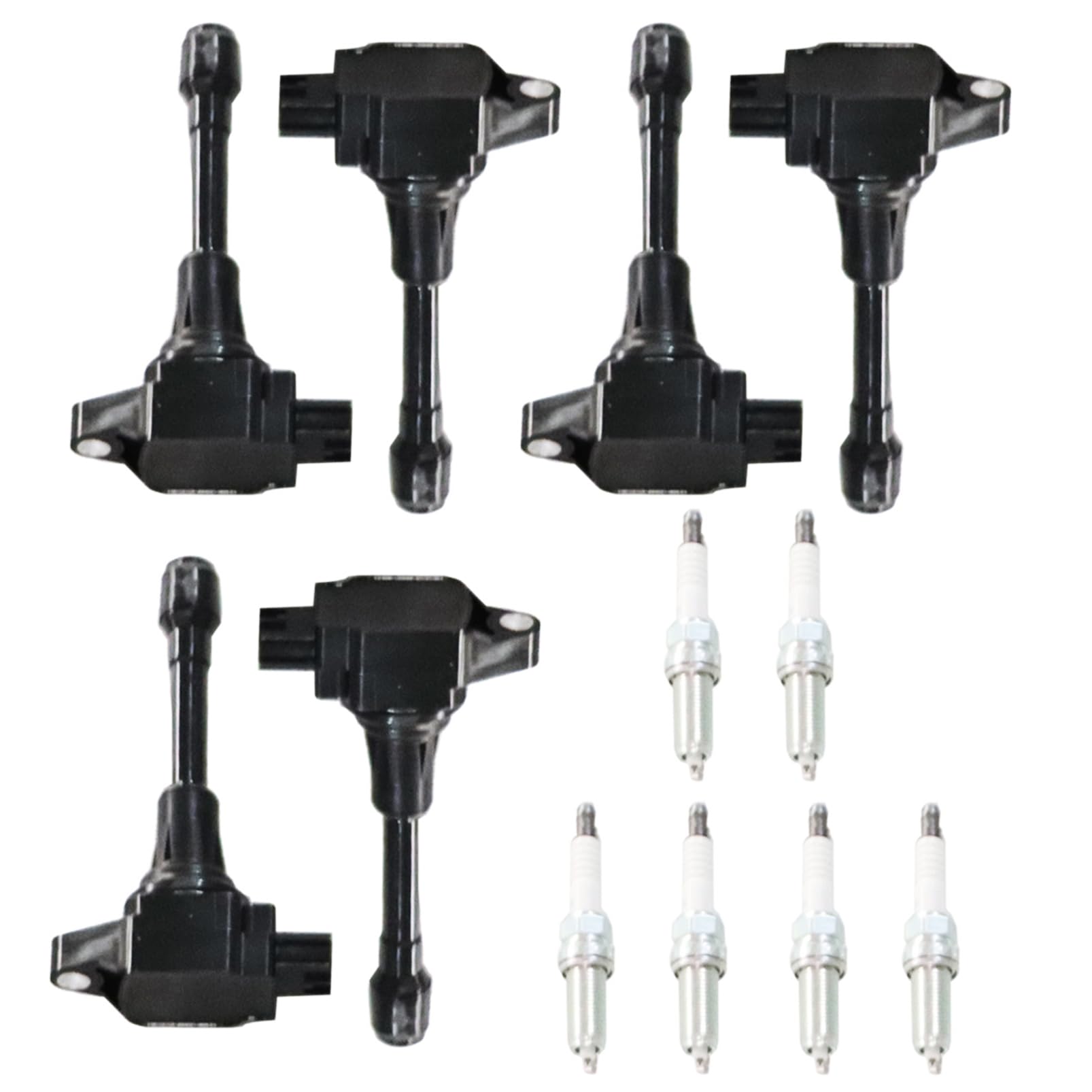 Yunnergo UF550 C1670 6 x Ignition Coil + 6 x Spark Plug Compatible with Maxima 2009-2019 Q50 2014-2018