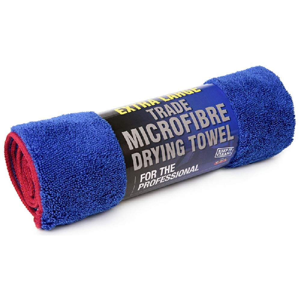 Martin Cox MOGG67R Car Drying Towel Cloth BLUE Microfibre Extra Large 60 x 90cm Trade Quality