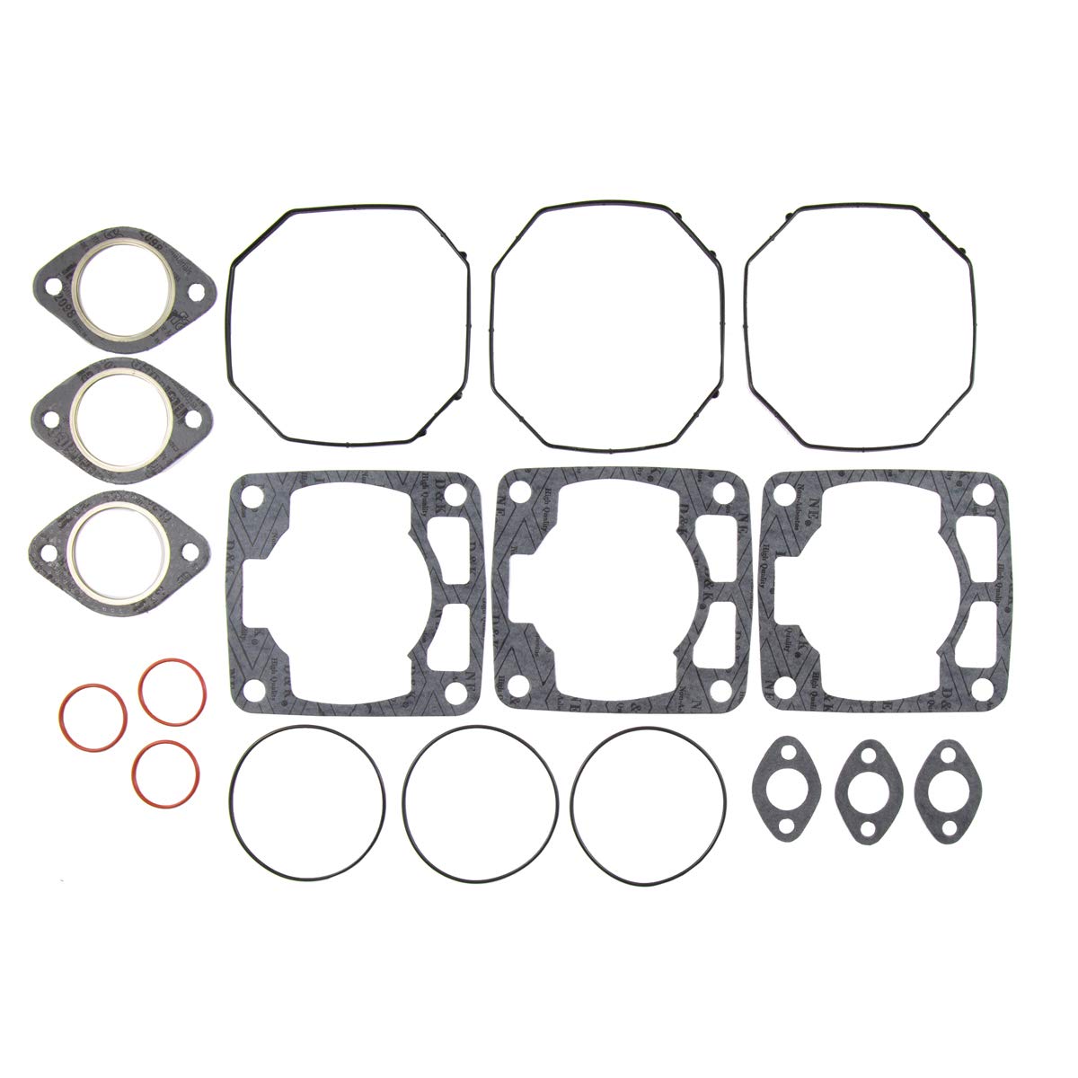 Spi, 09-710206, Top End Gasket Kit For Polaris Fits Many 1996-1998 600 & 700 Xcr & 680 Ultra See List