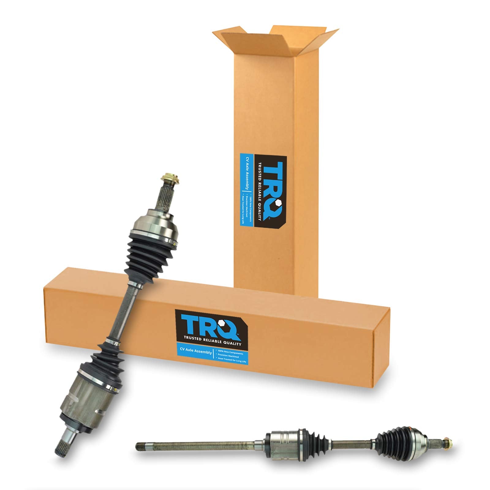 Trq Front Cv Axle Shaft Assembly Set Compatible With 2001-2005 Bmw 325Xi 330Xi