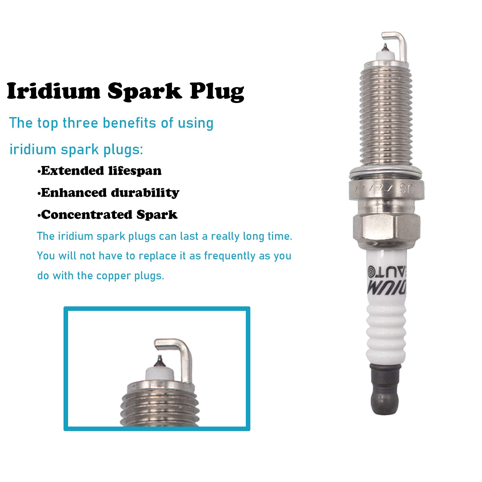 Uf549 Ignition Coil Pack 22448Ed000 And Iridium Spark Plugs 9029 Set Of 4 Fit For Nissan Sentra,Altima,Versa,Rogue,Cube,Urvan,Nv200,Pathfinder 2007-2015&Infiniti Qx60 2014 2015 1.6L 1.8L 2.0L 2.5L L4