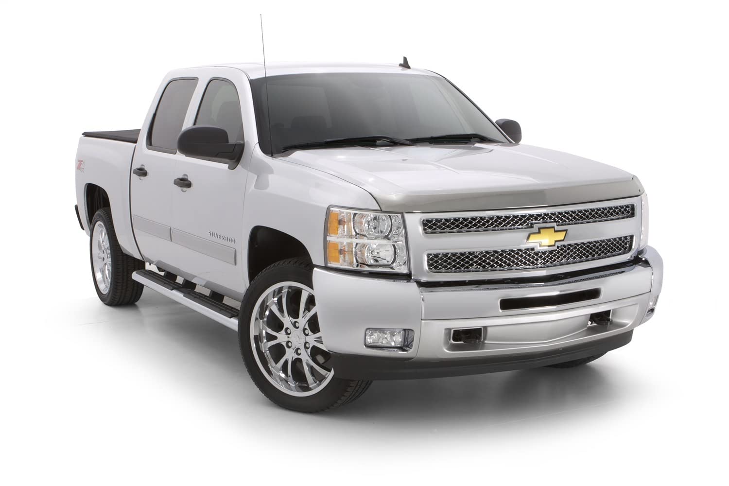 Auto Ventshade [Avs] Aeroskin / Hood Protector | Fits 2011 - 2024 Dodge Durango, 1 Pc. | Chrome - 622038