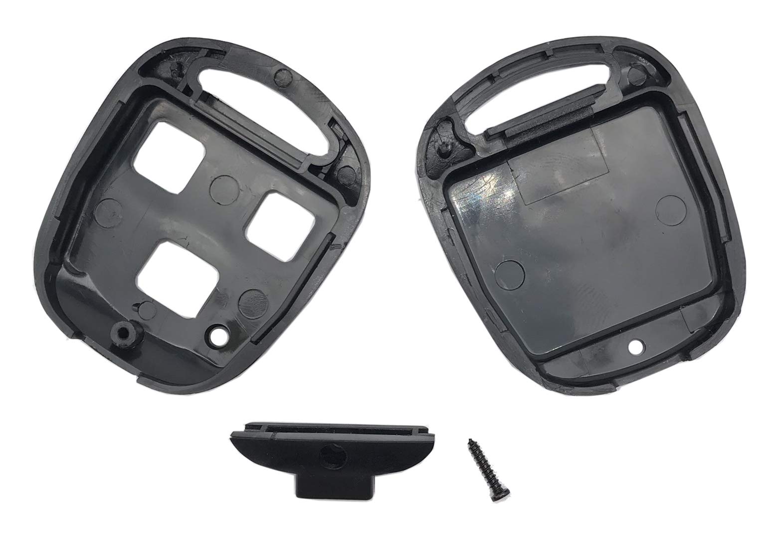 Replacement Key Fob Shell Case Fit For Lexus Es Gs Gx Is Ls Lx Rx Sc Is300 Is330 Es300 Es330 Rx300 Rx330 Rx350 Lx470 Gs300 Gs400 Gs430 Gx470 Rx400H Sc430 Keyless Entry Remote Car Key Fob Cover