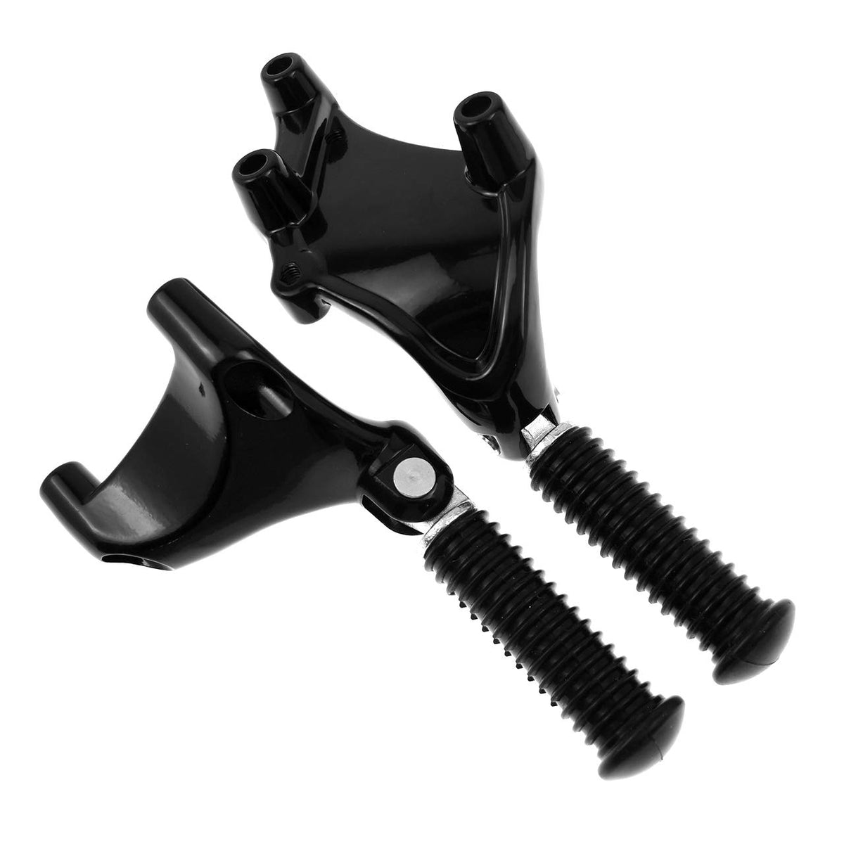 Hdbubalus Motorcycle Foot Pegs Rear Passenger Footpegs Foot Rests Pedal & Mount Fit For Harley Sportster Iron Xl 883 1200 Forty Eight Seventy Two 2014-2024
