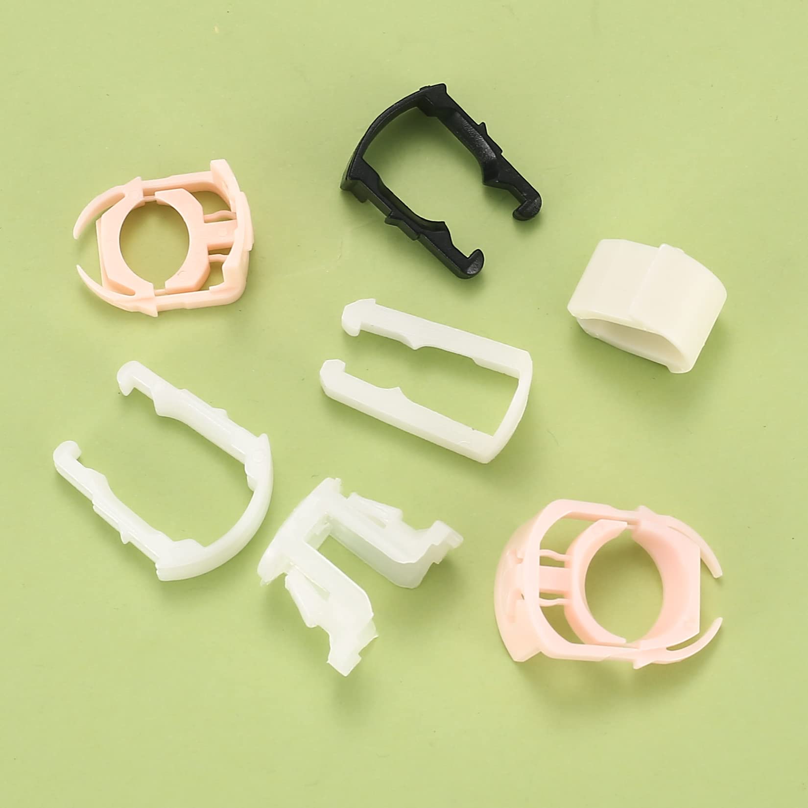 77 Pcs Fuel Line Retainer Clip Assortment Kits, Car Auto Fuel Line Retaining Clips, 3/8'' 5/16'' Fuel Line Hose Pipe Retainer Re