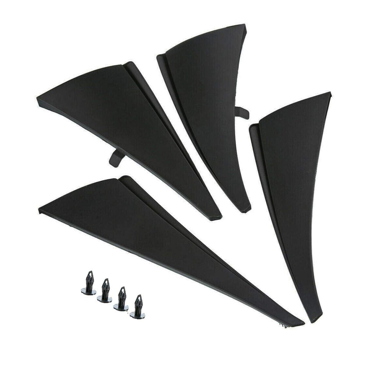 Yhtauto Mud Flaps Splash Guards Replacement For Chevrolet Corvette C7 2014-2019 Convertible Coupe, Mudguards Mudflaps Accessorie