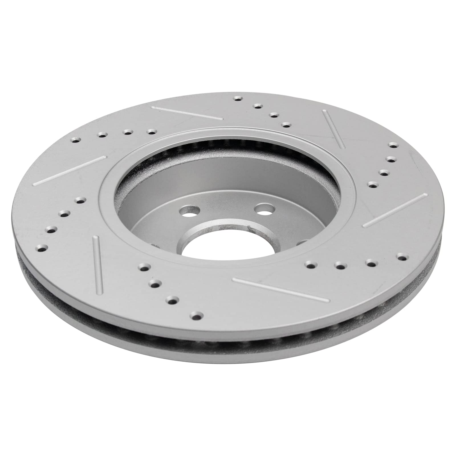 Trq Front Performance Brake Rotors Set Vented Premium G-Coated Compatible With 2015-2020 Chevrolet Colorado Gmc Canyon