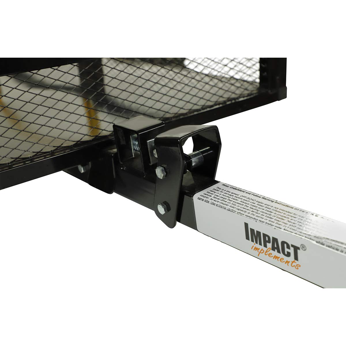 Impact Implements 1000Lb Atv Utv Garden Tractor Utility Cart Cargo Trailer. 12 Cu. Ft. Great For Hauling Wood, Brush, Gravel And More