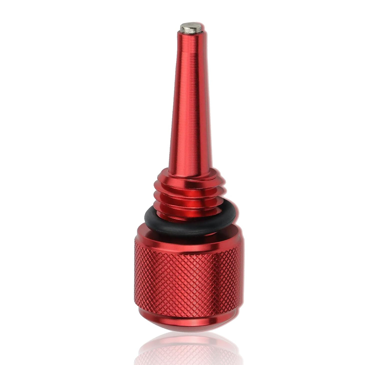 Jmchstore Aluminum Alloy Magnetic Oil Dipstick For Predator 212 Coleman 196Cc Mini Bike Ghost 224Cc Engine, Kt196 Go Kart, Bt200