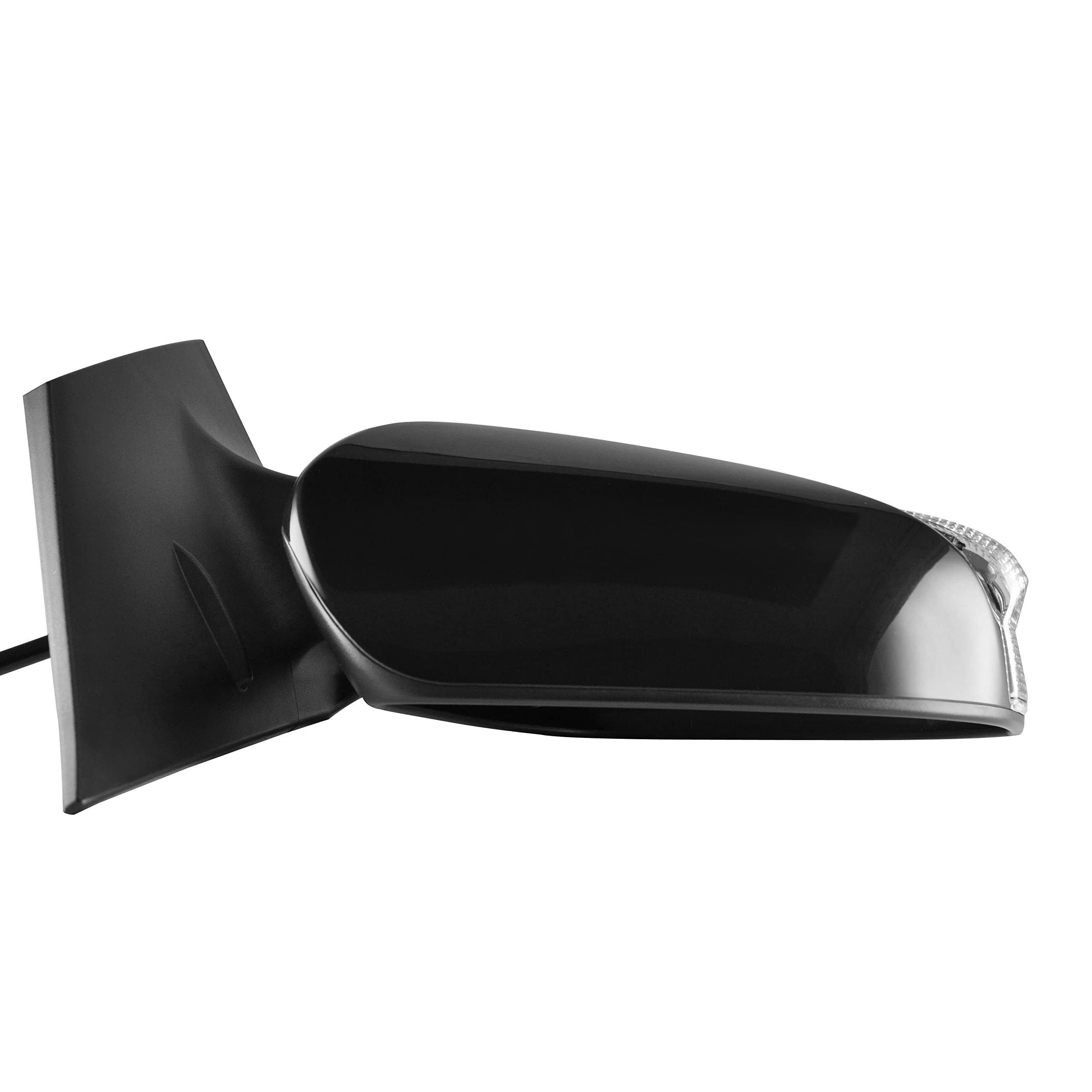 Dependable Direct Passenger Side Unpainted Heated Power Operated With Signal Side View Mirror for 2014-2017 Toyota Corolla - Parts Link #: TO1321295